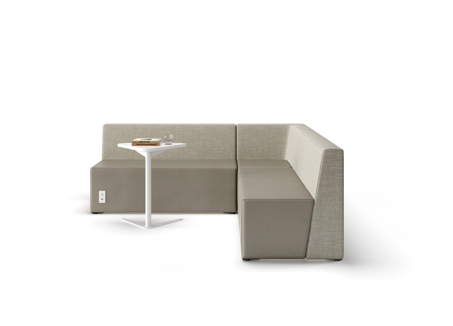 Modular Lounge Seating - 2 Seat Segment