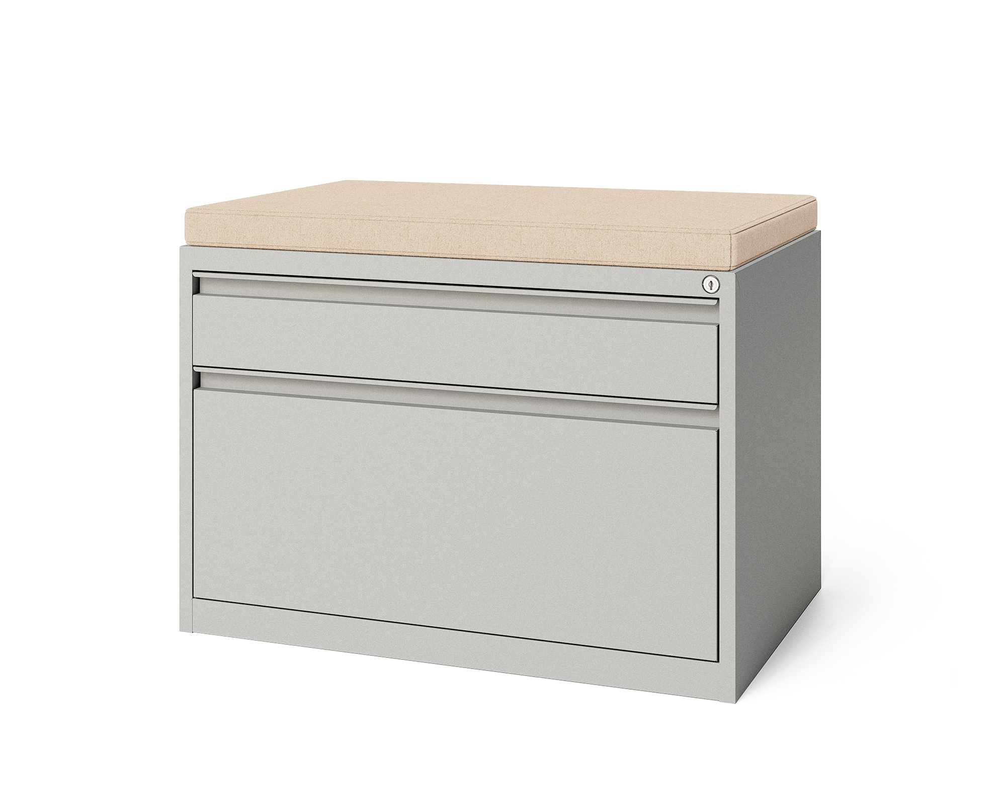 Keep 2-Drawer Flat and Hanging Lateral File Cabinet