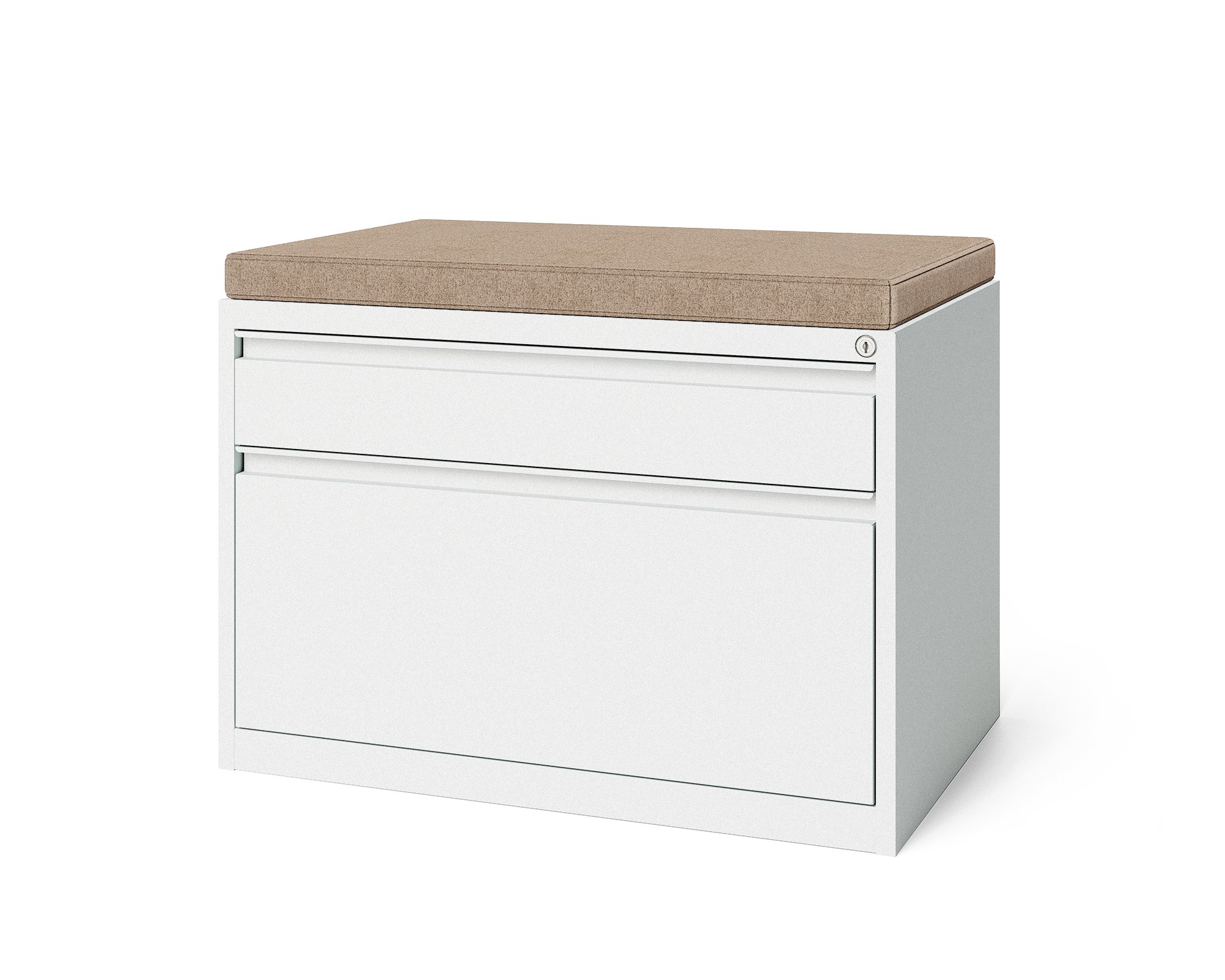 Keep 2-Drawer Flat and Hanging Lateral File Cabinet