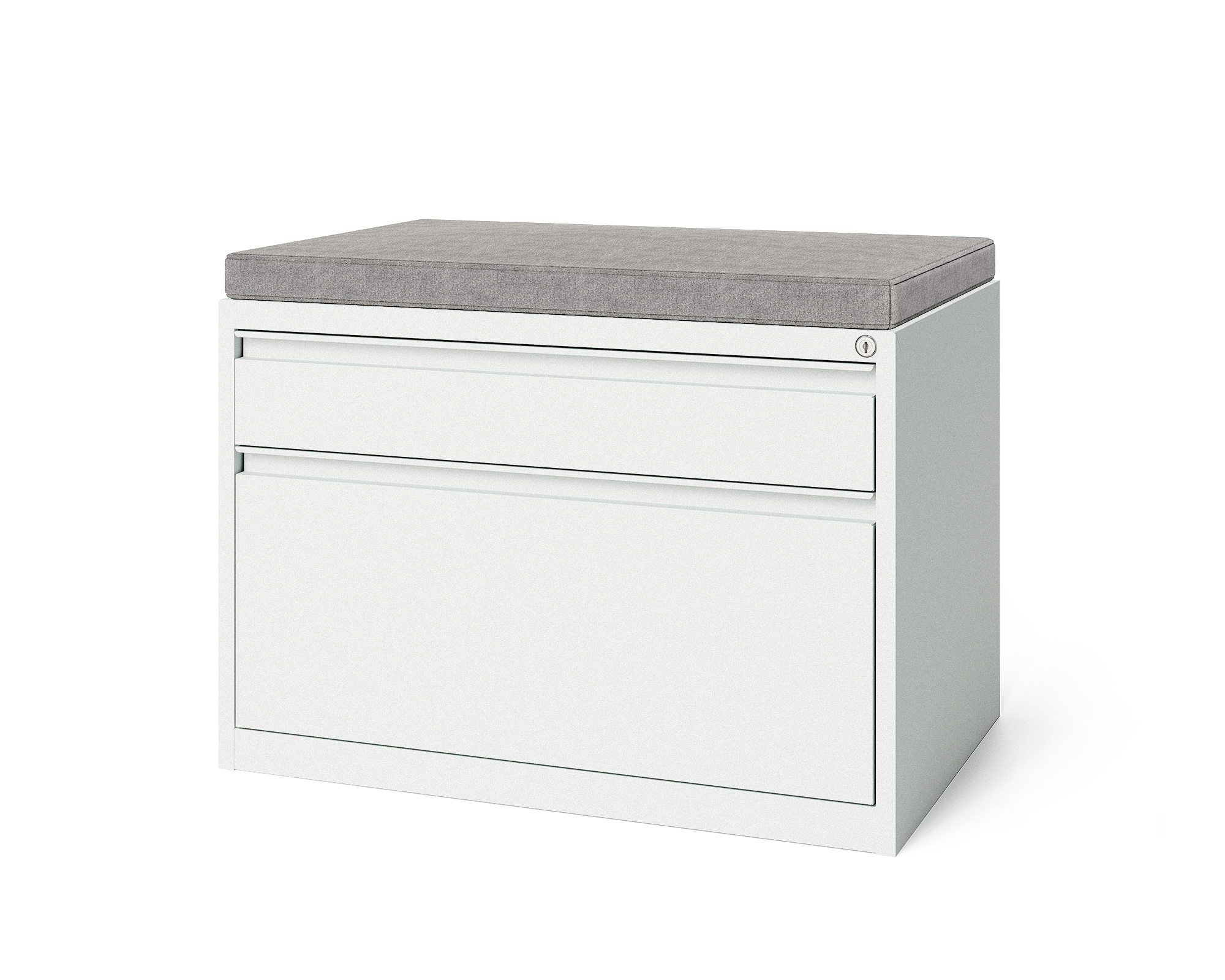 Keep 2-Drawer Flat and Hanging Lateral File Cabinet
