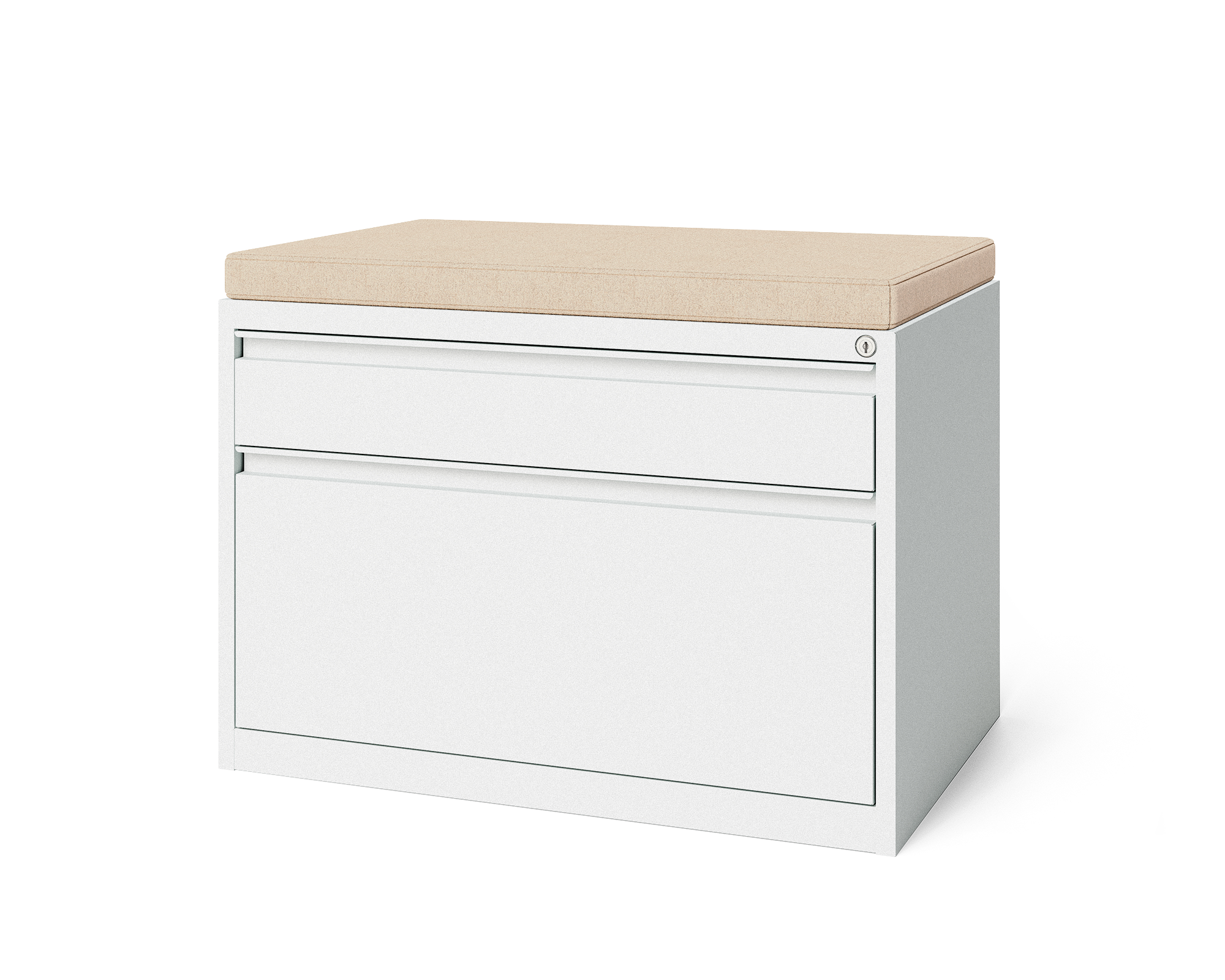 Keep 2-Drawer Flat and Hanging Lateral File Cabinet