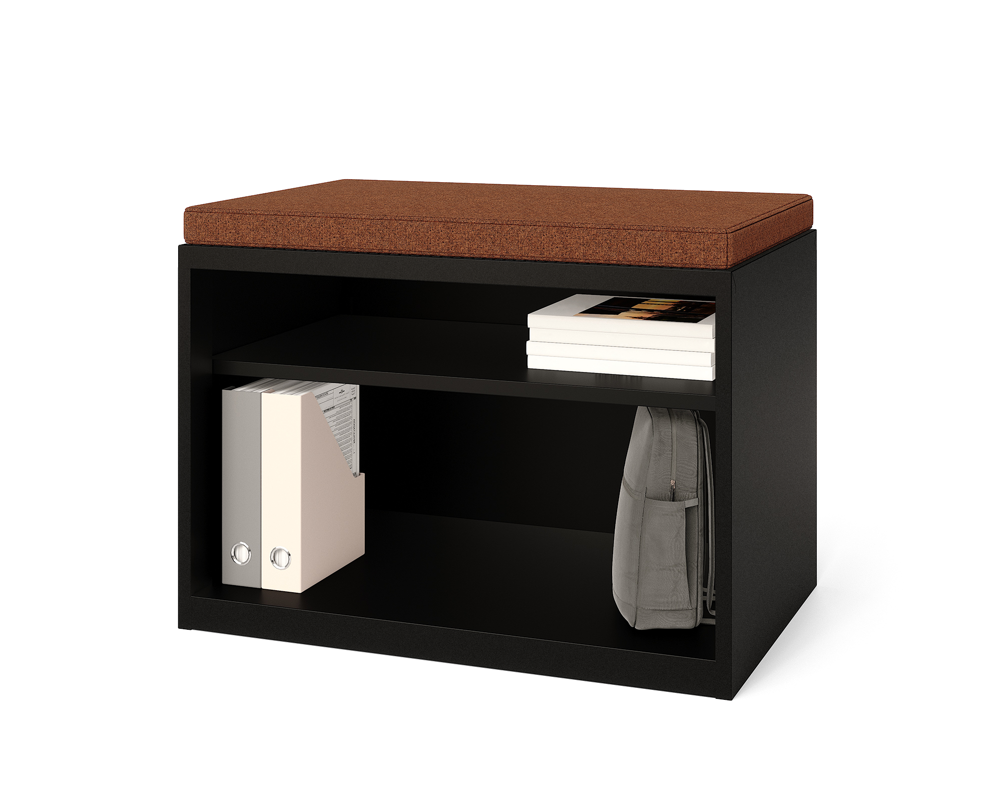 Keep Lateral Bookcase with Adjustable Shelf