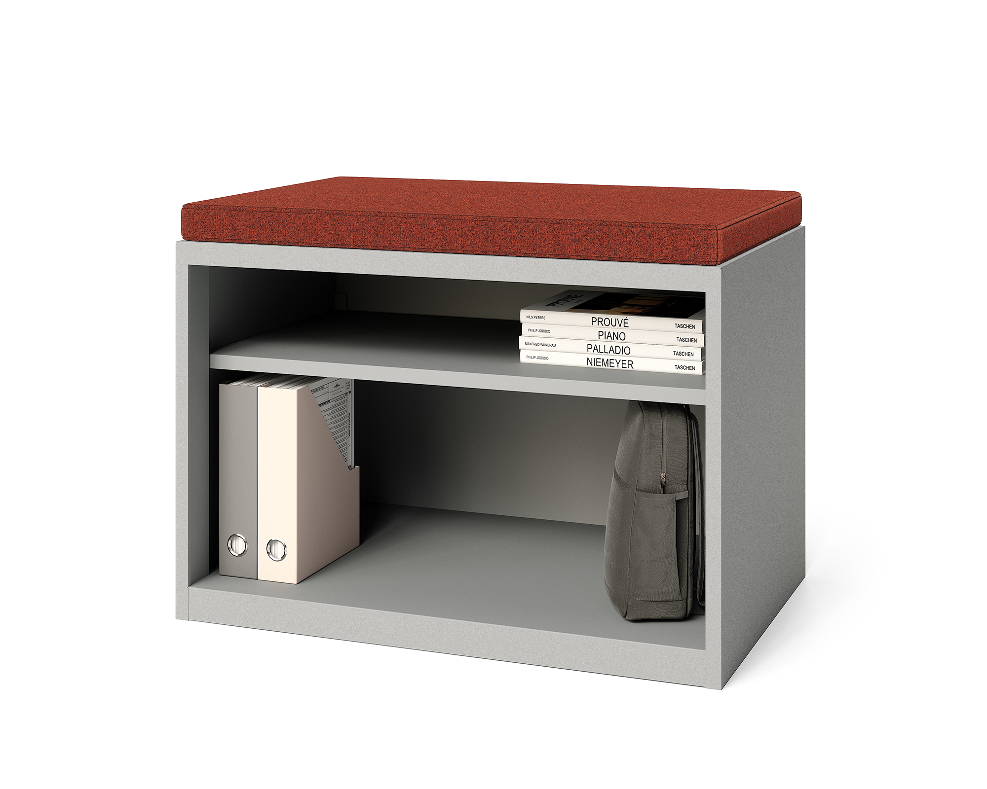 Keep Lateral Bookcase with Adjustable Shelf
