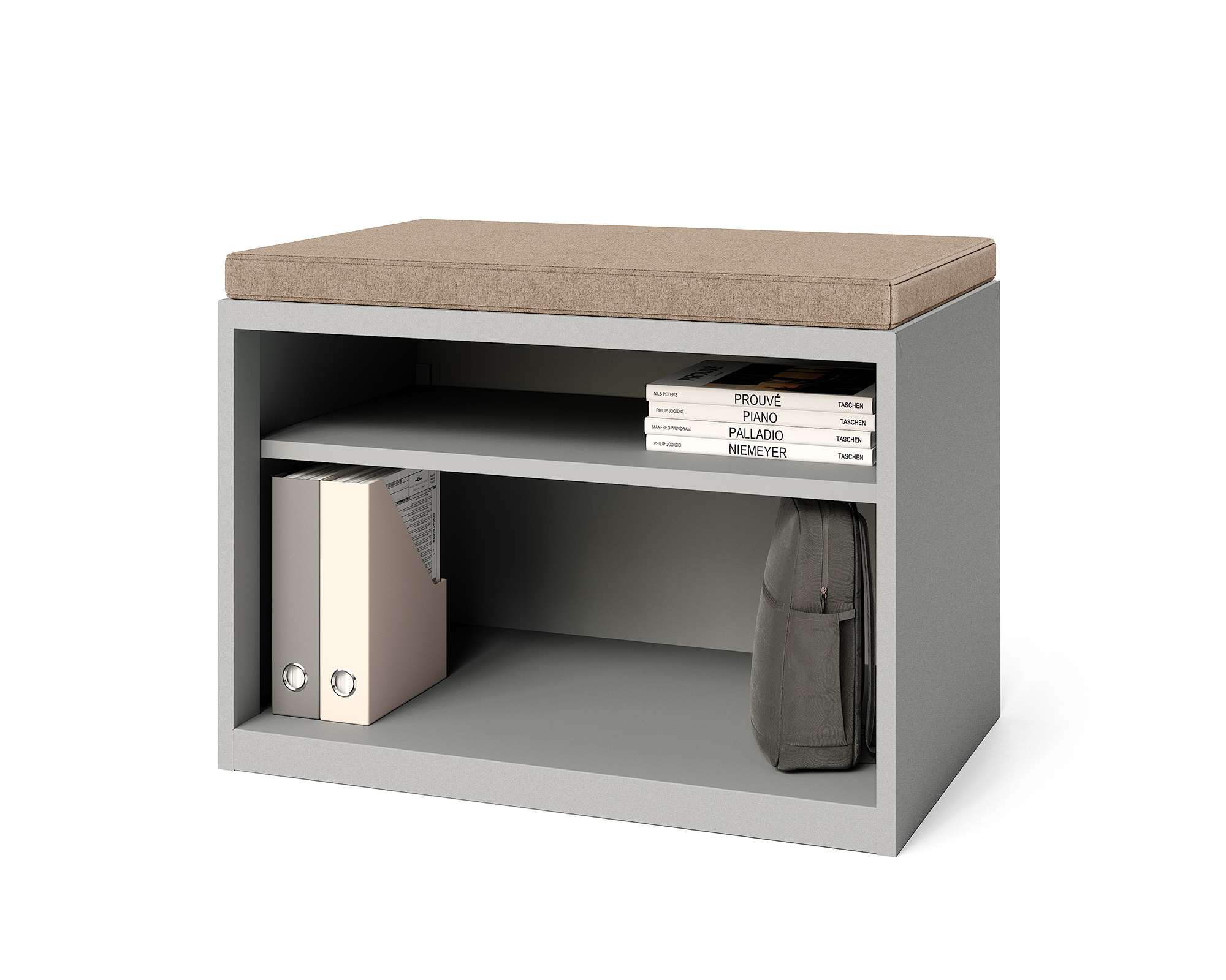 Keep Lateral Bookcase with Adjustable Shelf