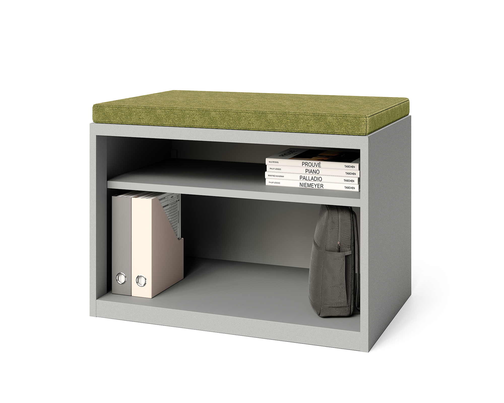 Keep Lateral Bookcase with Adjustable Shelf