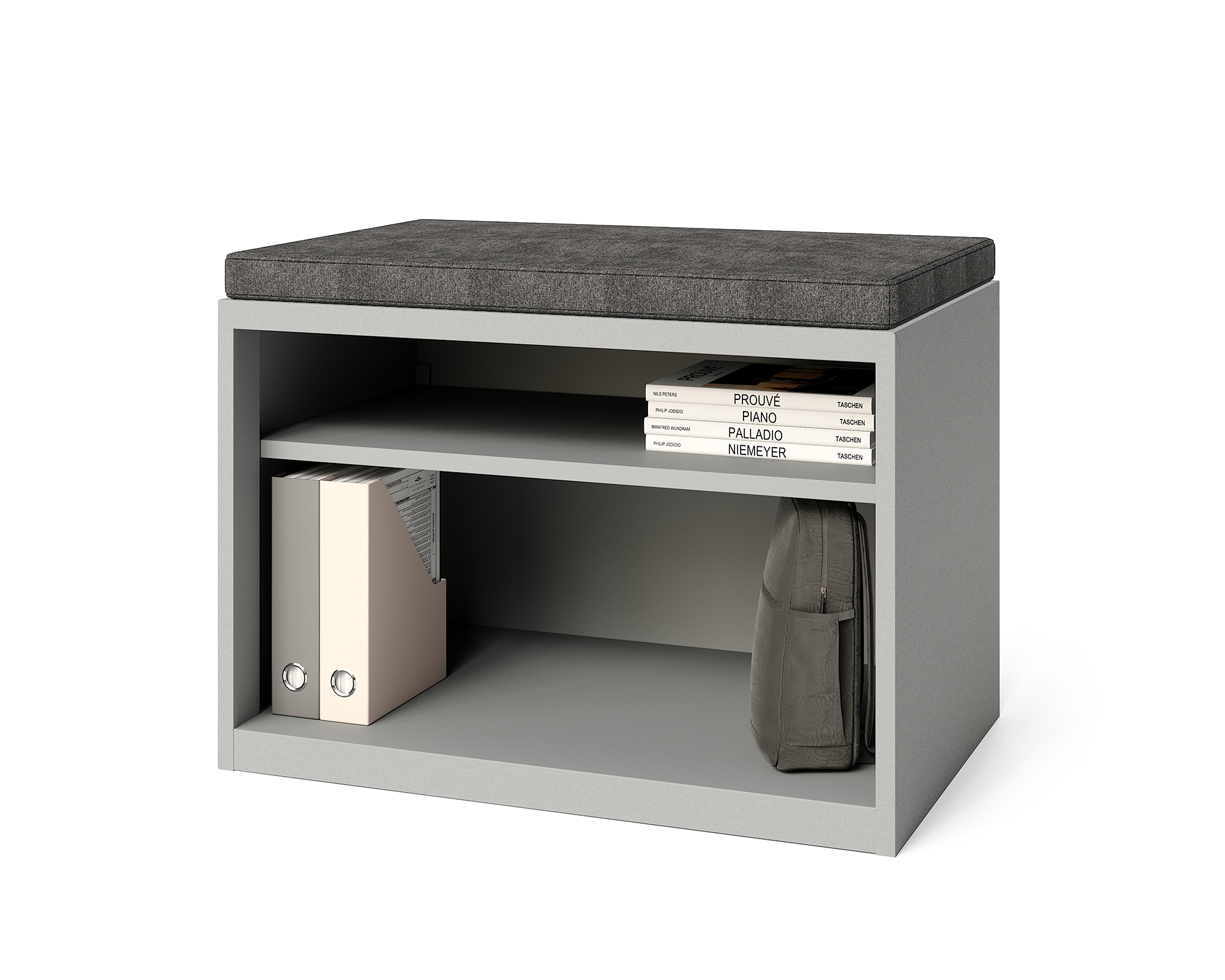 Keep Lateral Bookcase with Adjustable Shelf