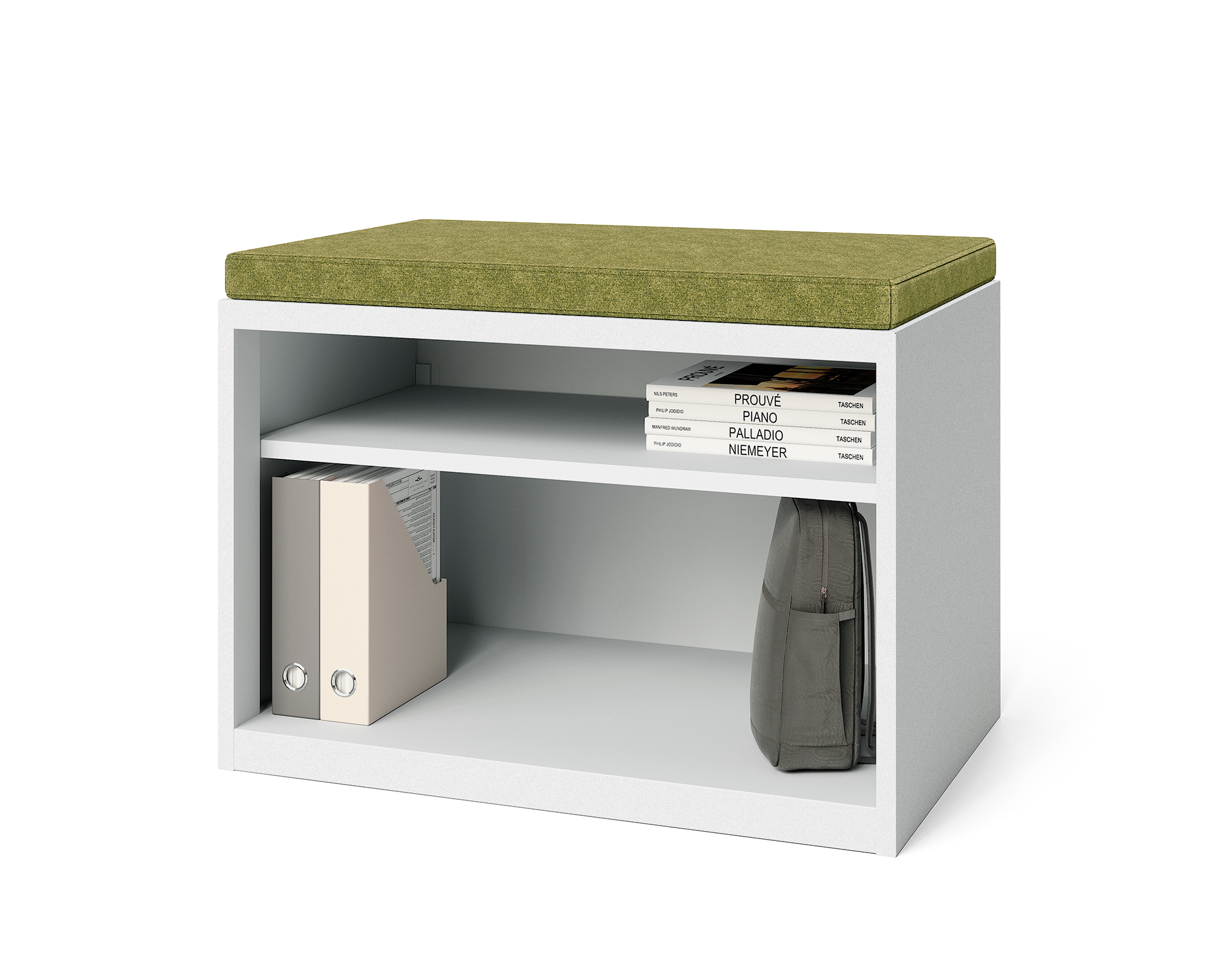 Keep Lateral Bookcase with Adjustable Shelf