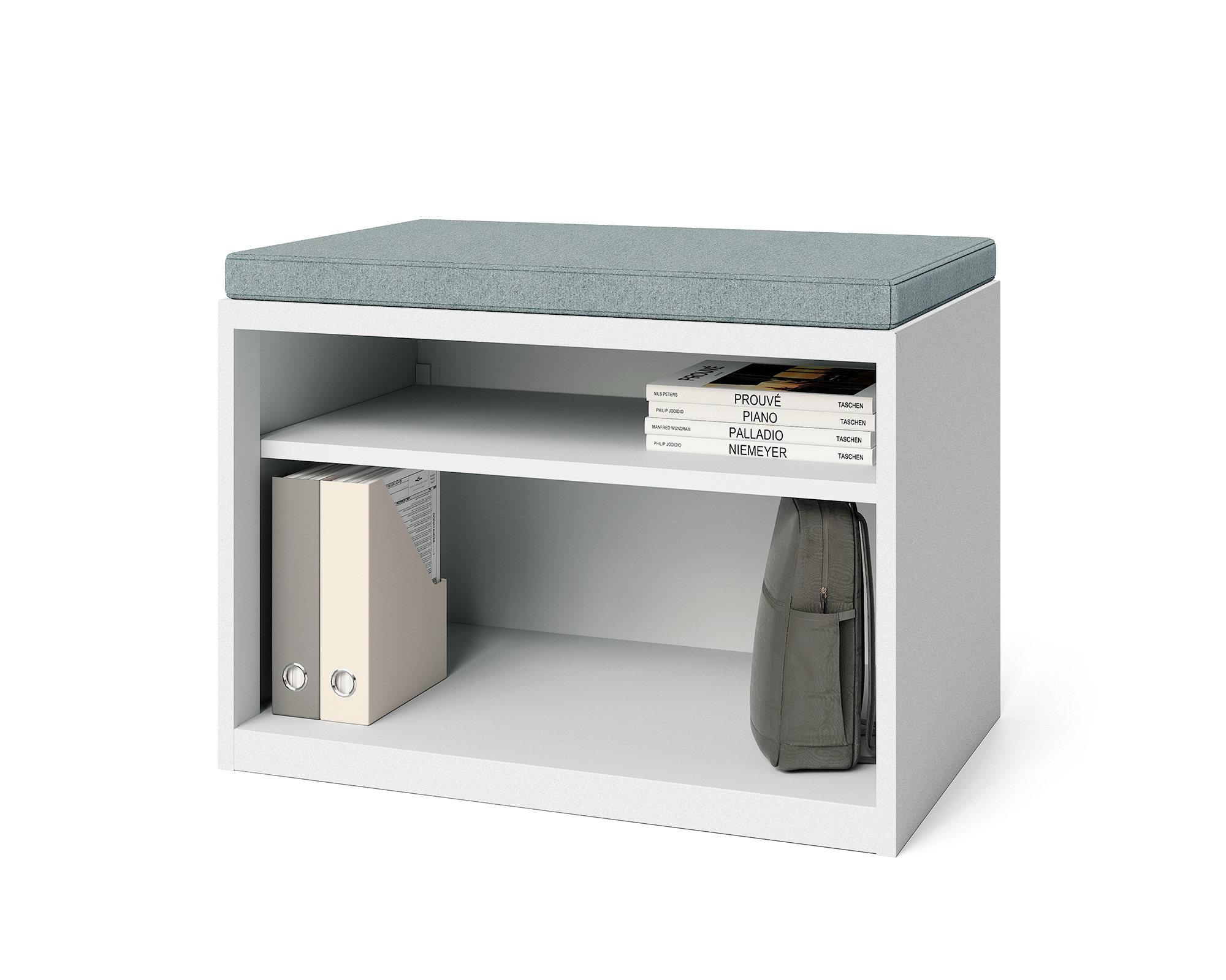 Keep Lateral Bookcase with Adjustable Shelf