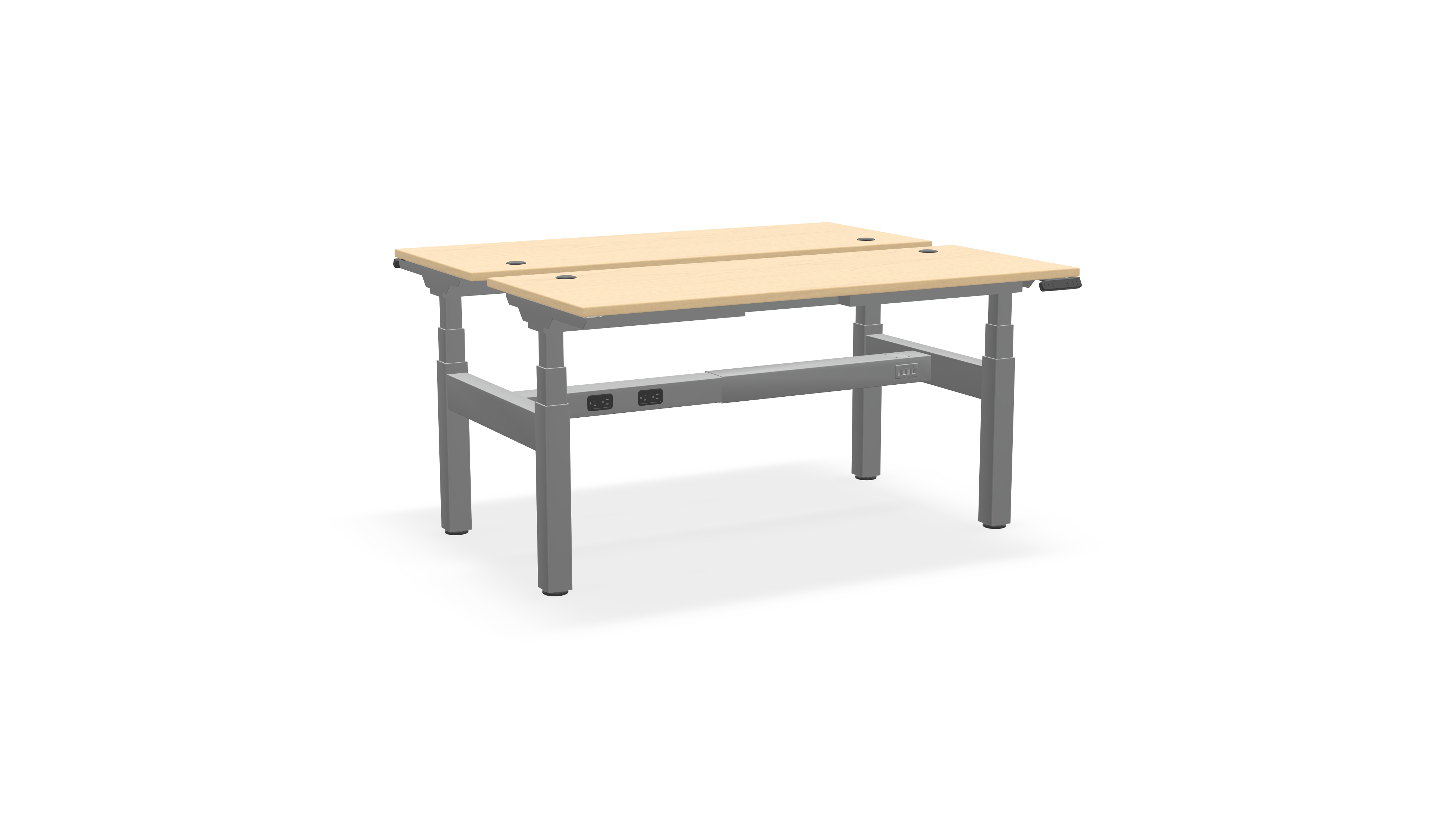 Think Adjustable-Height Benched Desks for 2