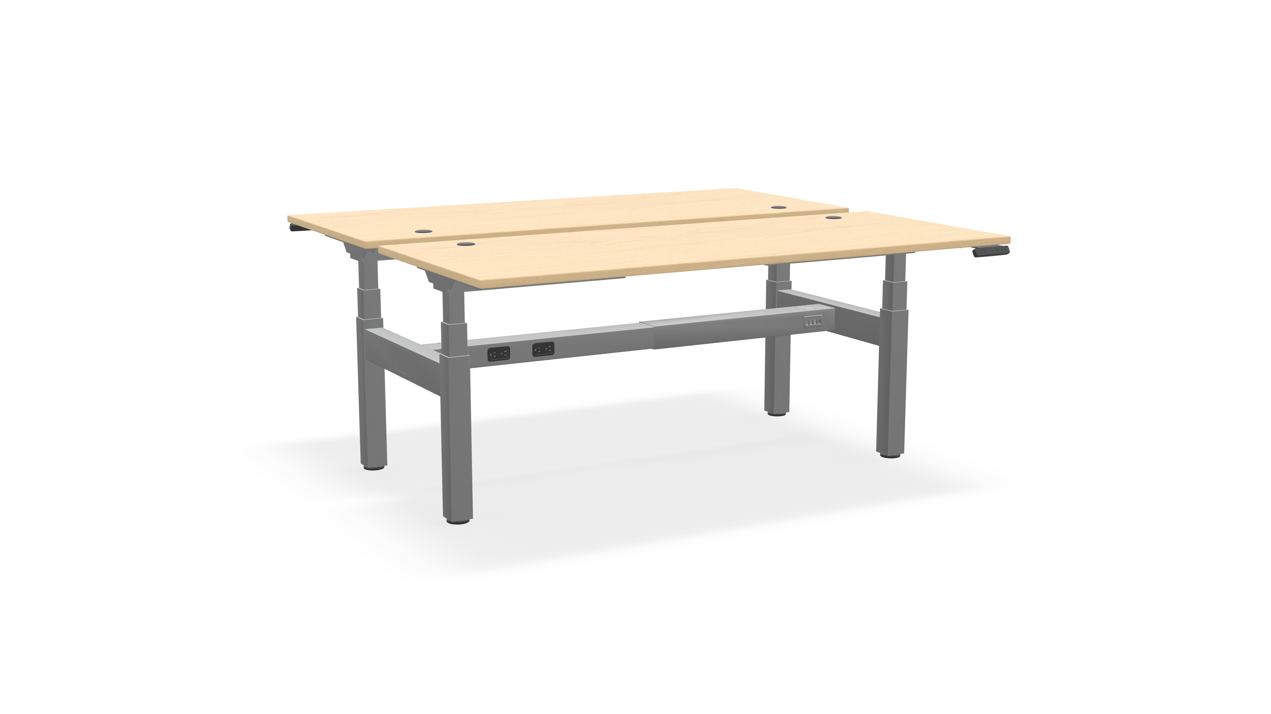 Think Adjustable-Height Benched Desks for 2