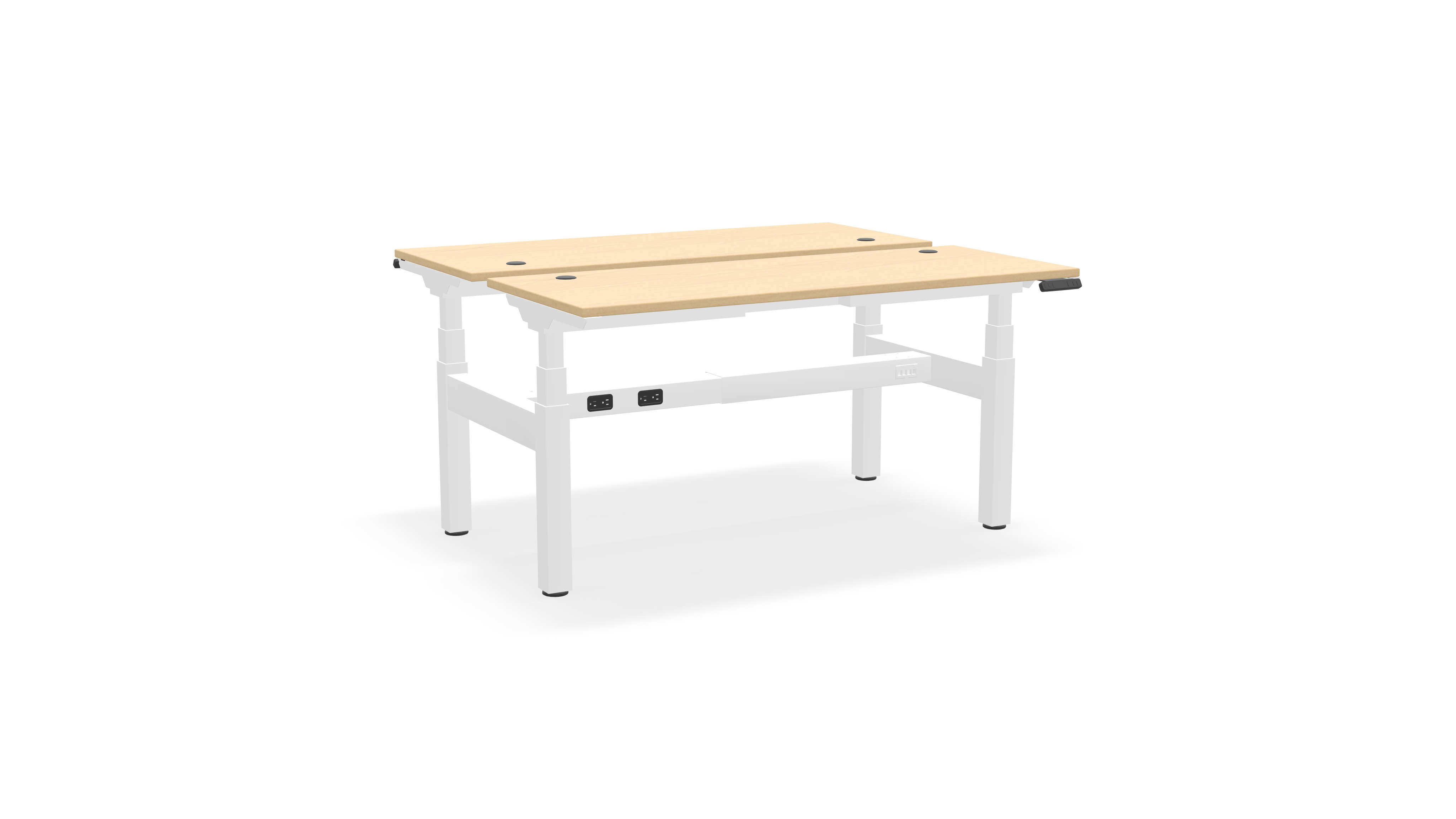 Think Adjustable-Height Benched Desks for 2