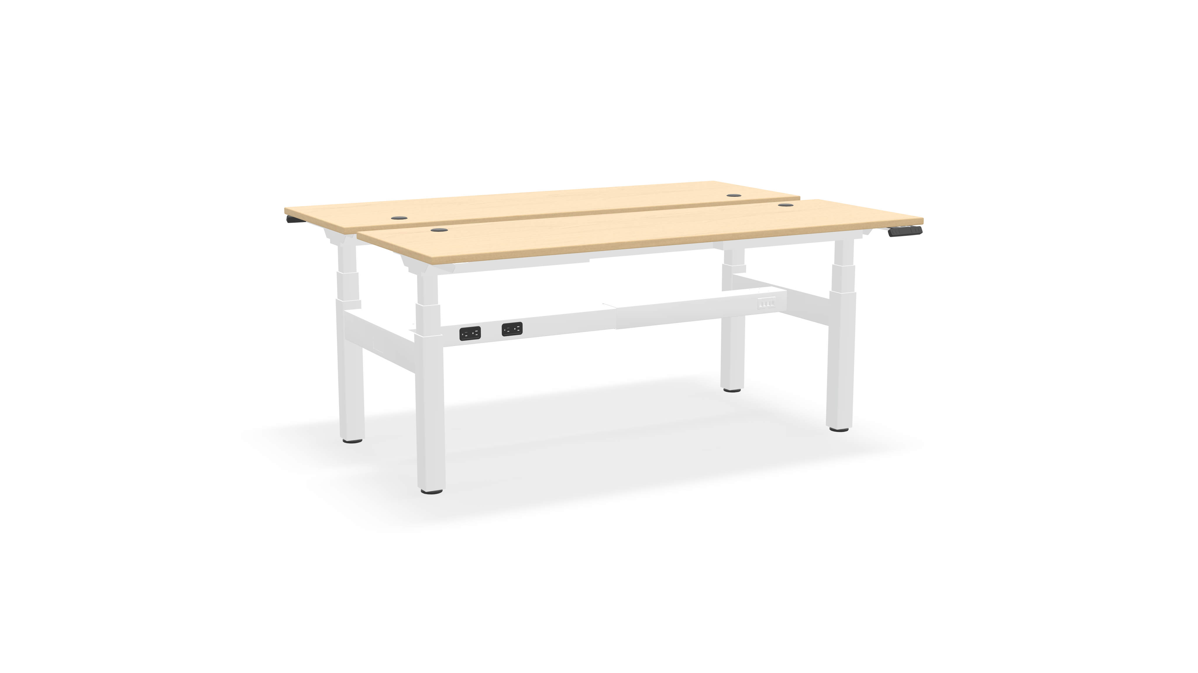 Think Adjustable-Height Benched Desks for 2