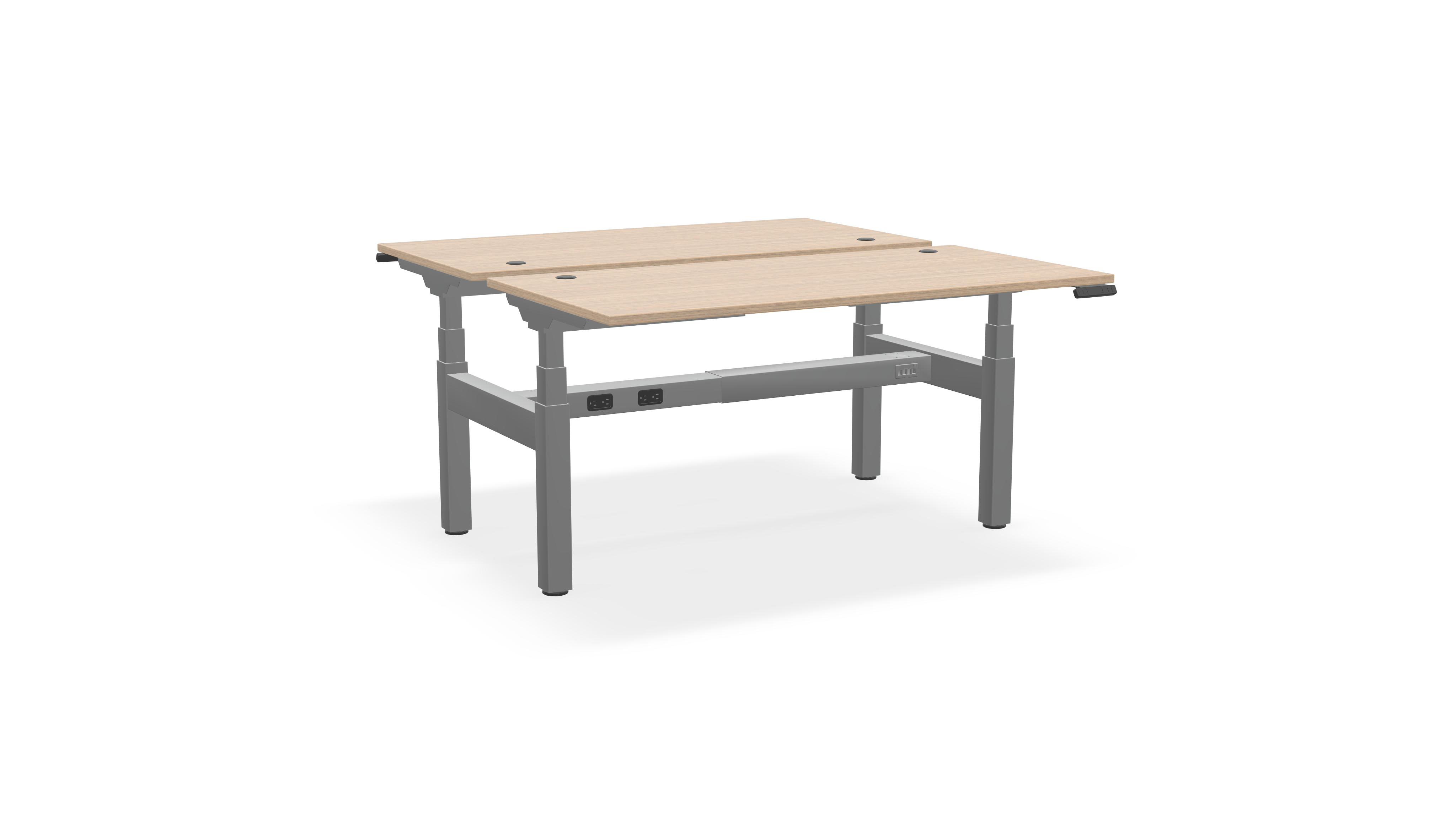 Think Adjustable-Height Benched Desks for 2