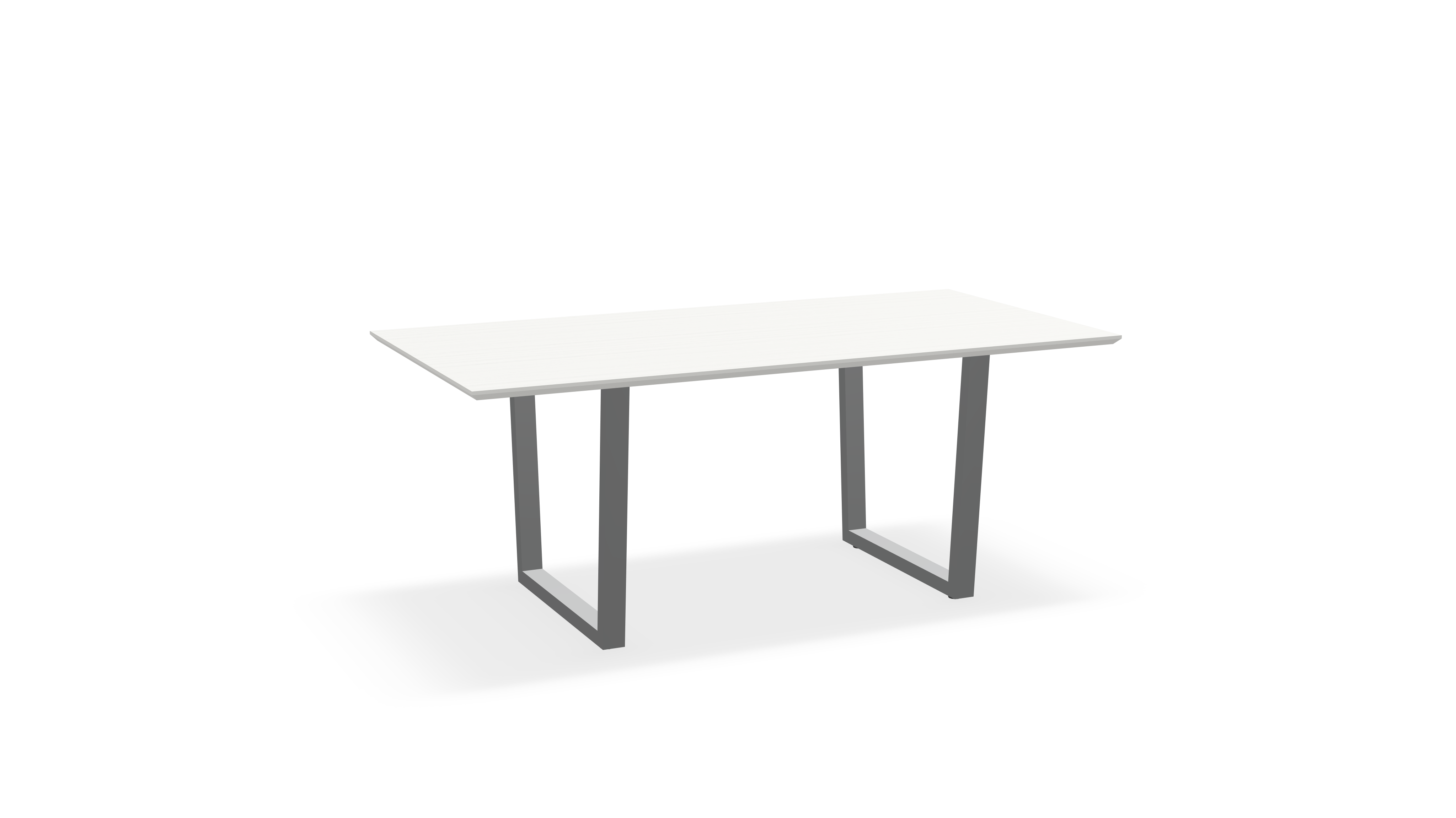 THREE60 Conference Table – Sleigh Leg