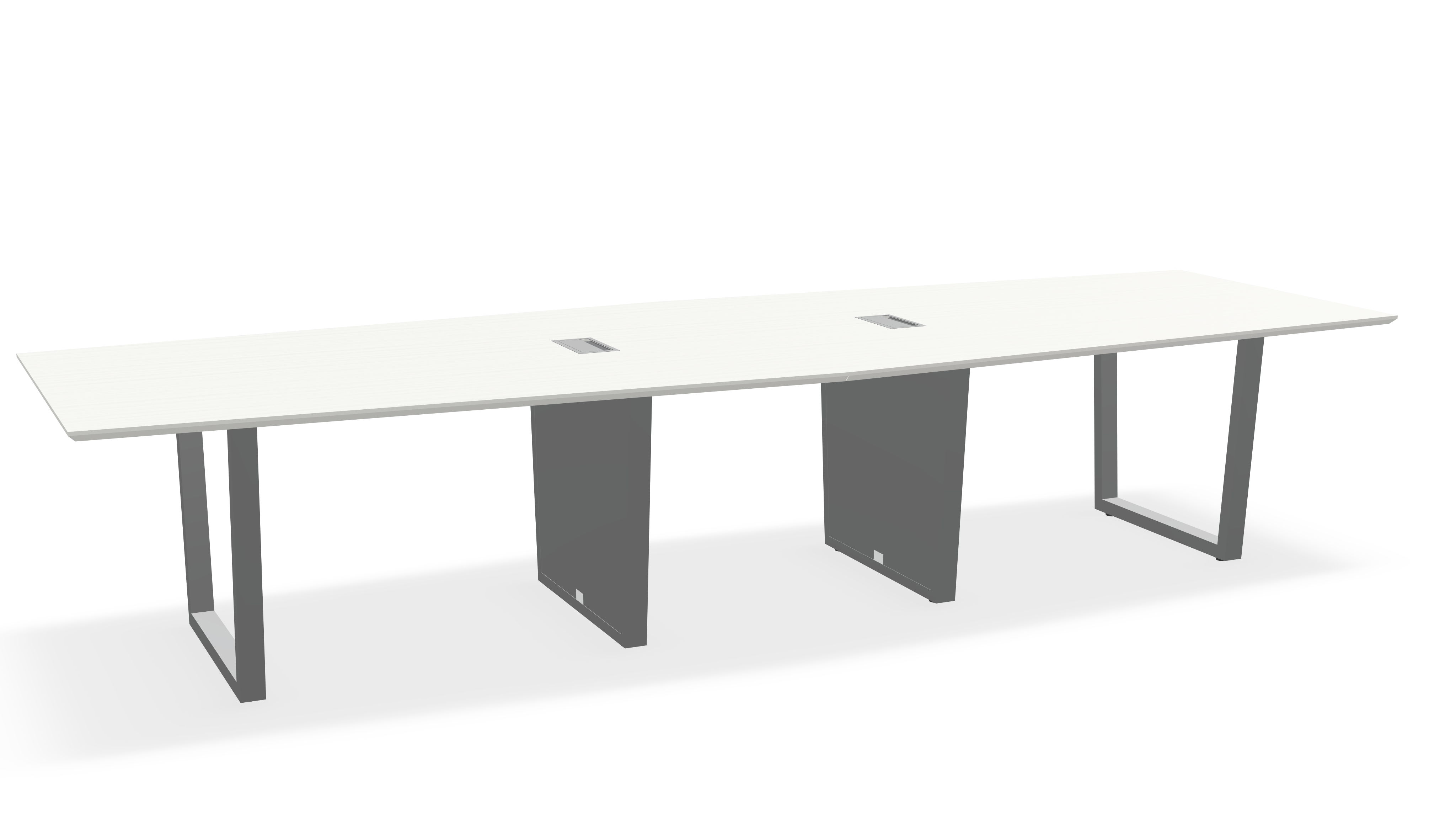 THREE60 Conference Table – Sleigh Leg
