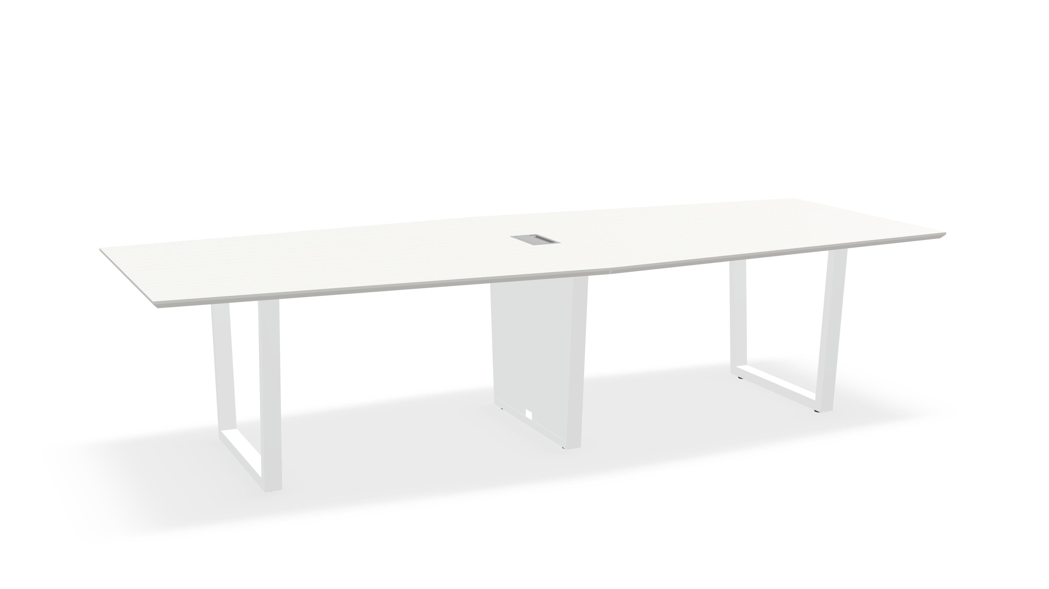 THREE60 Conference Table – Sleigh Leg