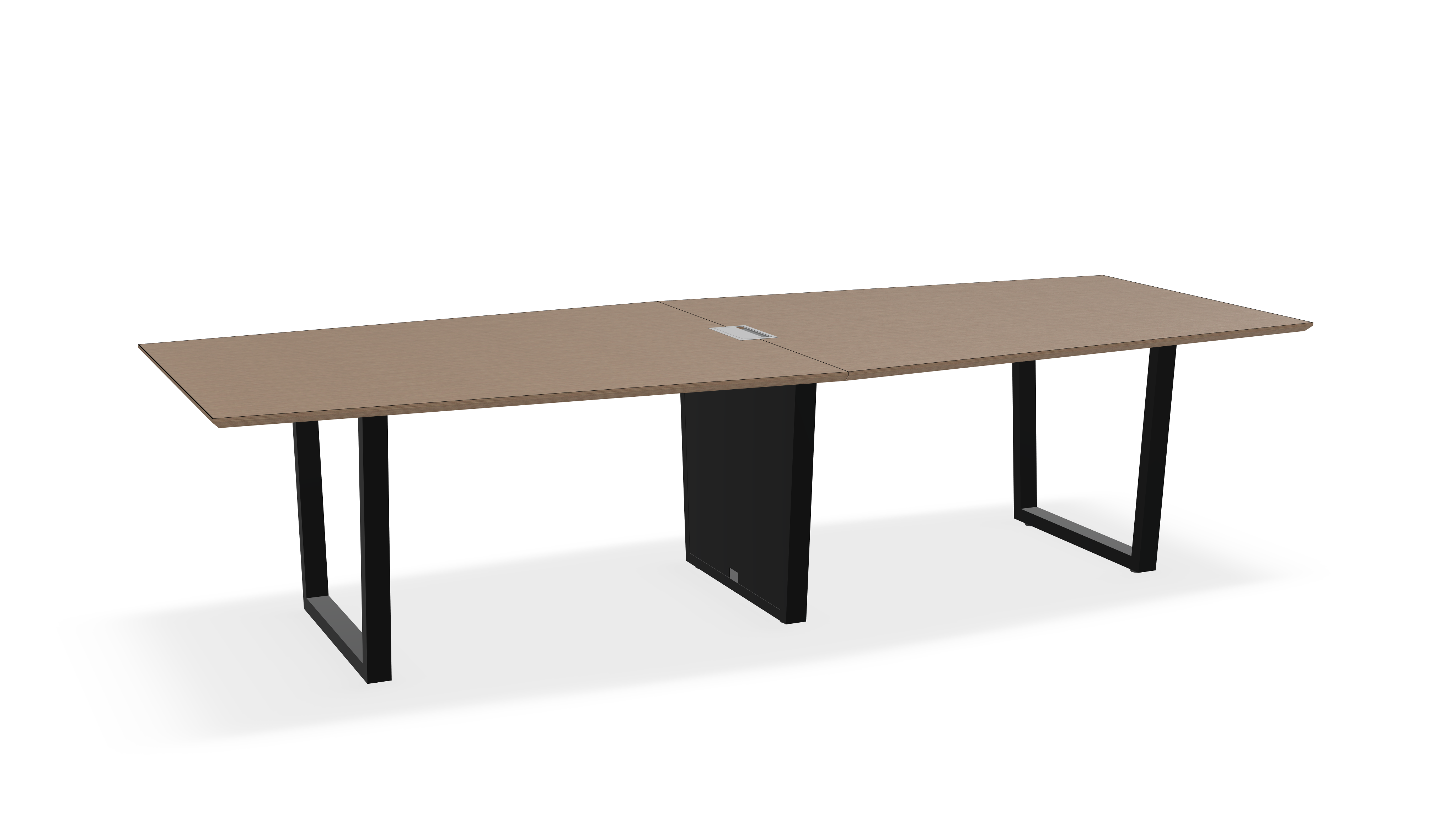 THREE60 Conference Table – Sleigh Leg