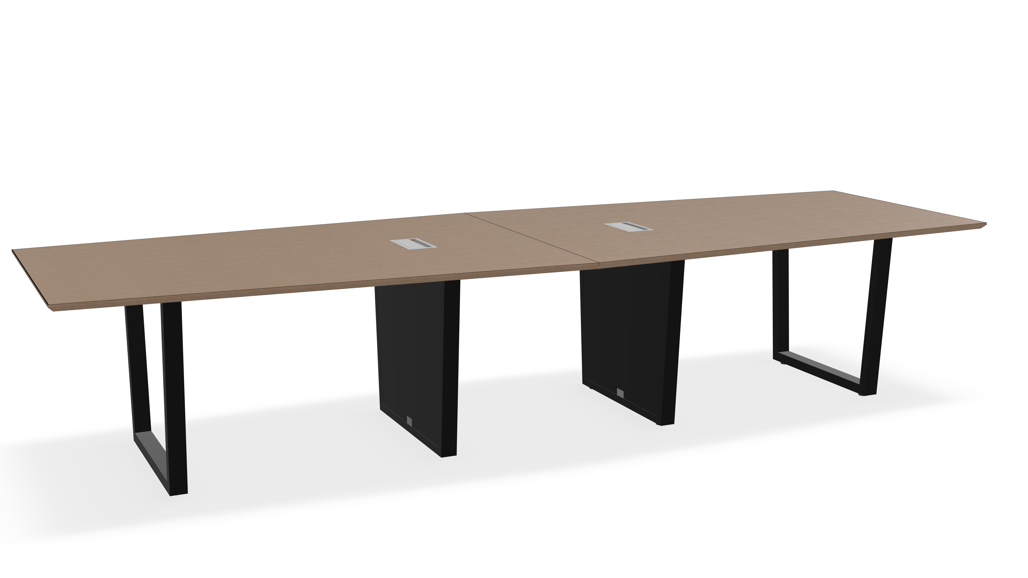 THREE60 Conference Table – Sleigh Leg