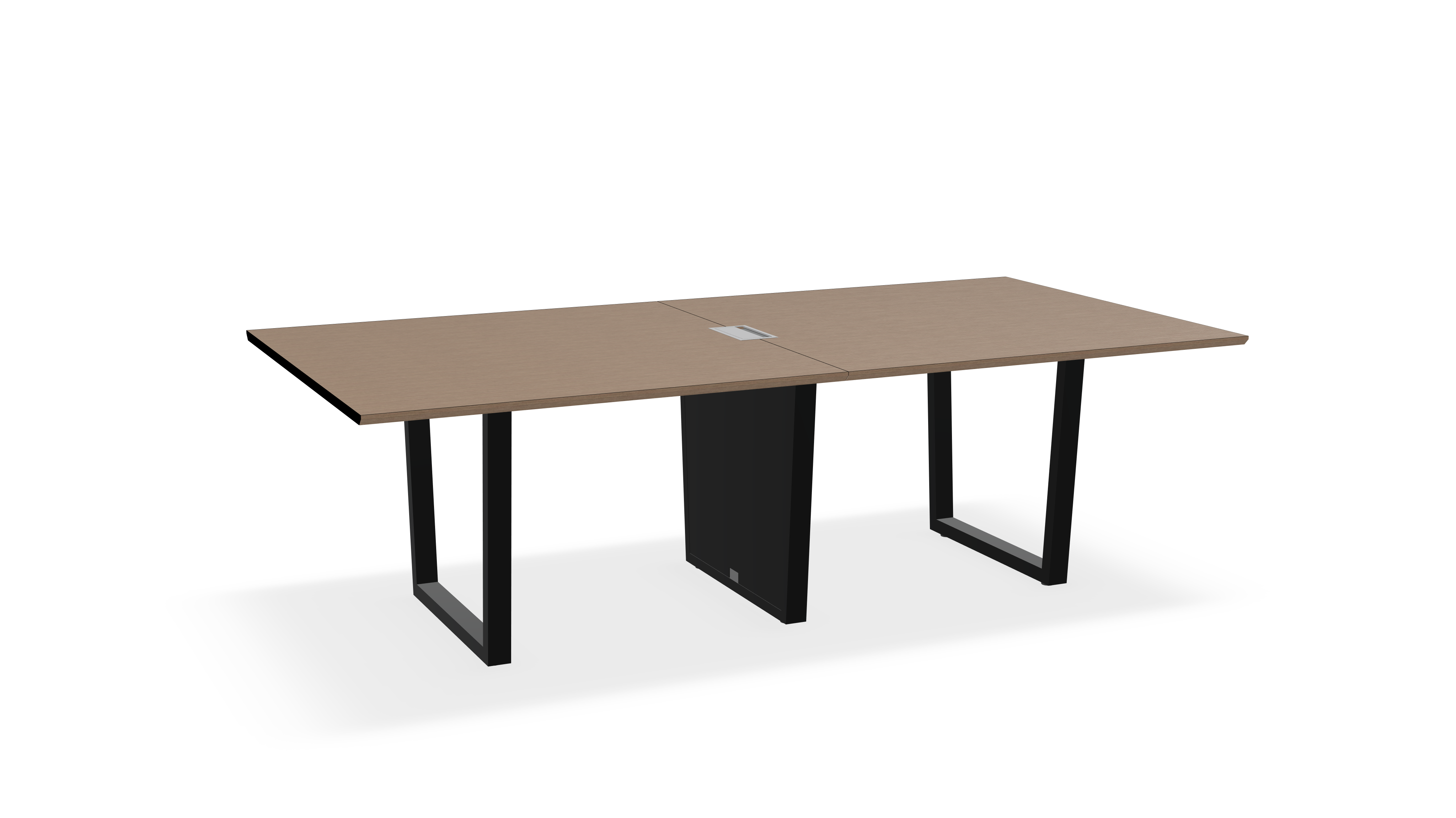 THREE60 Conference Table – Sleigh Leg