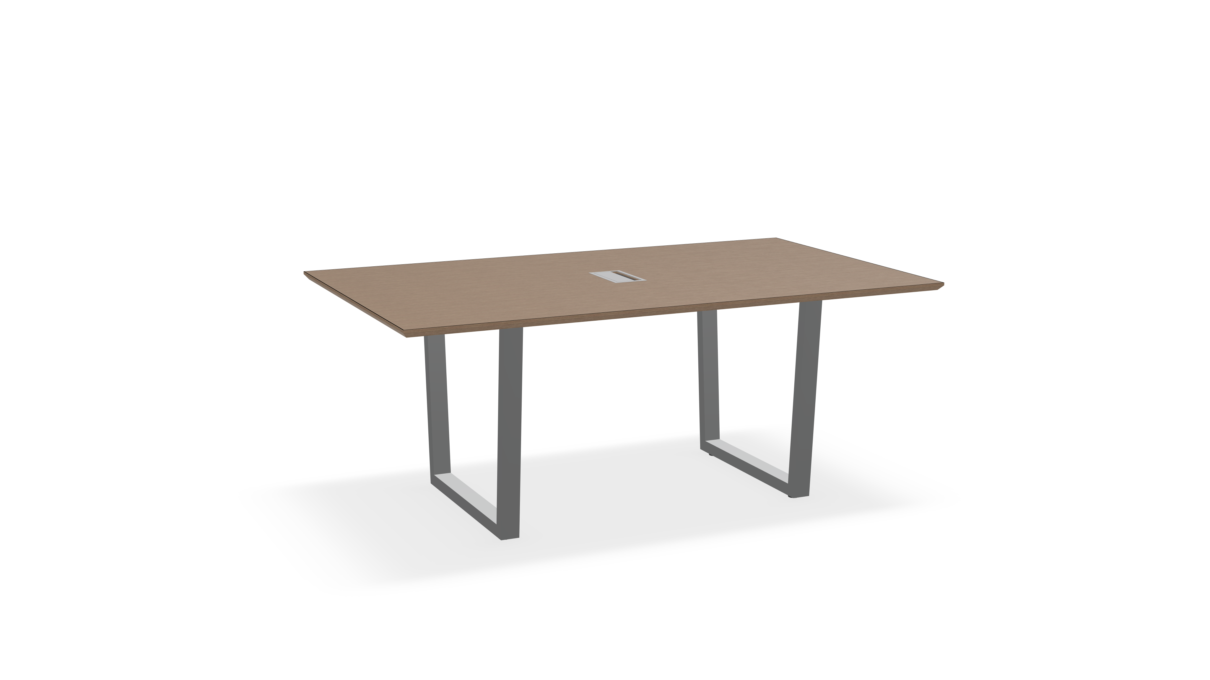 THREE60 Conference Table – Sleigh Leg