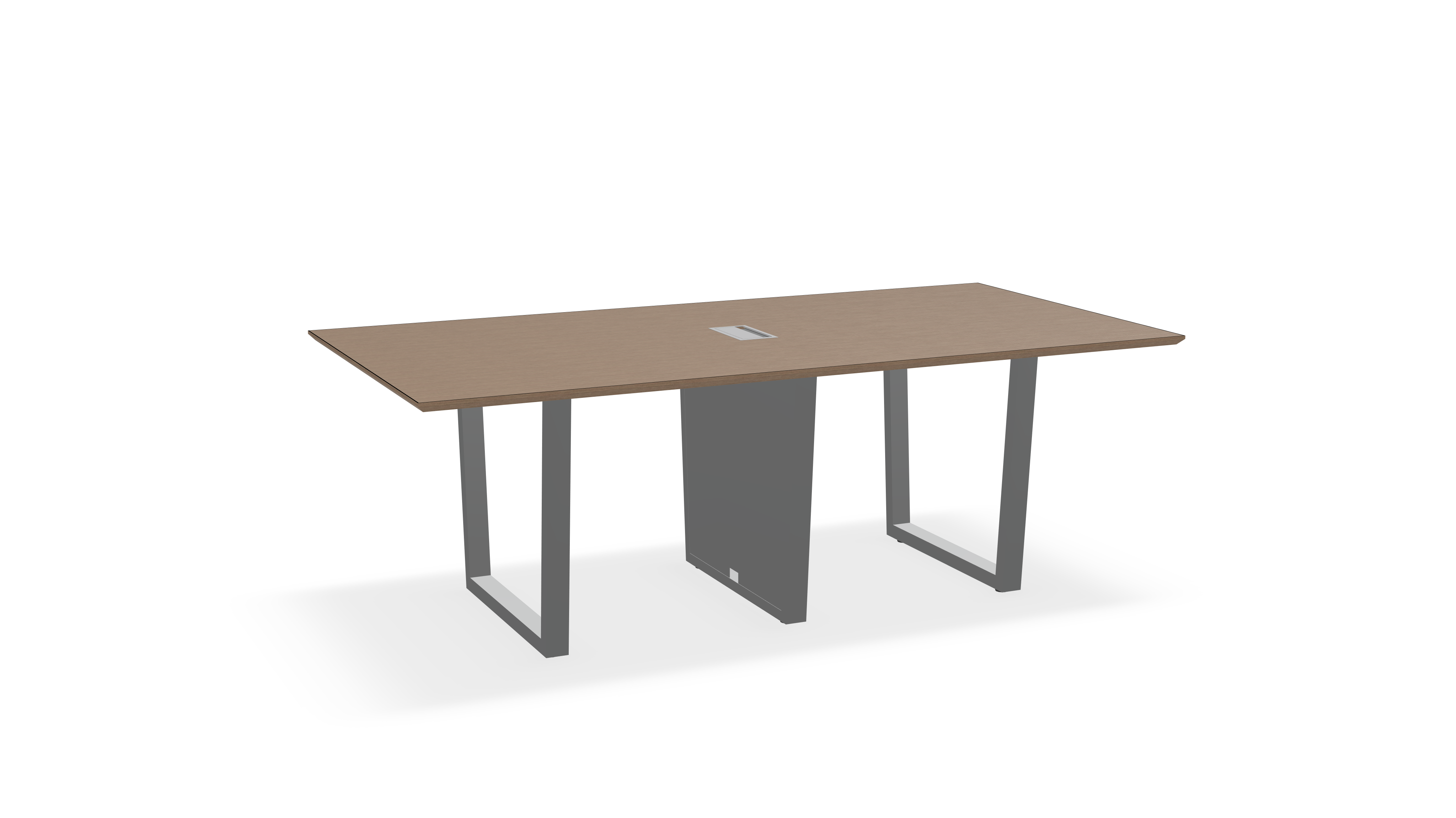 THREE60 Conference Table – Sleigh Leg