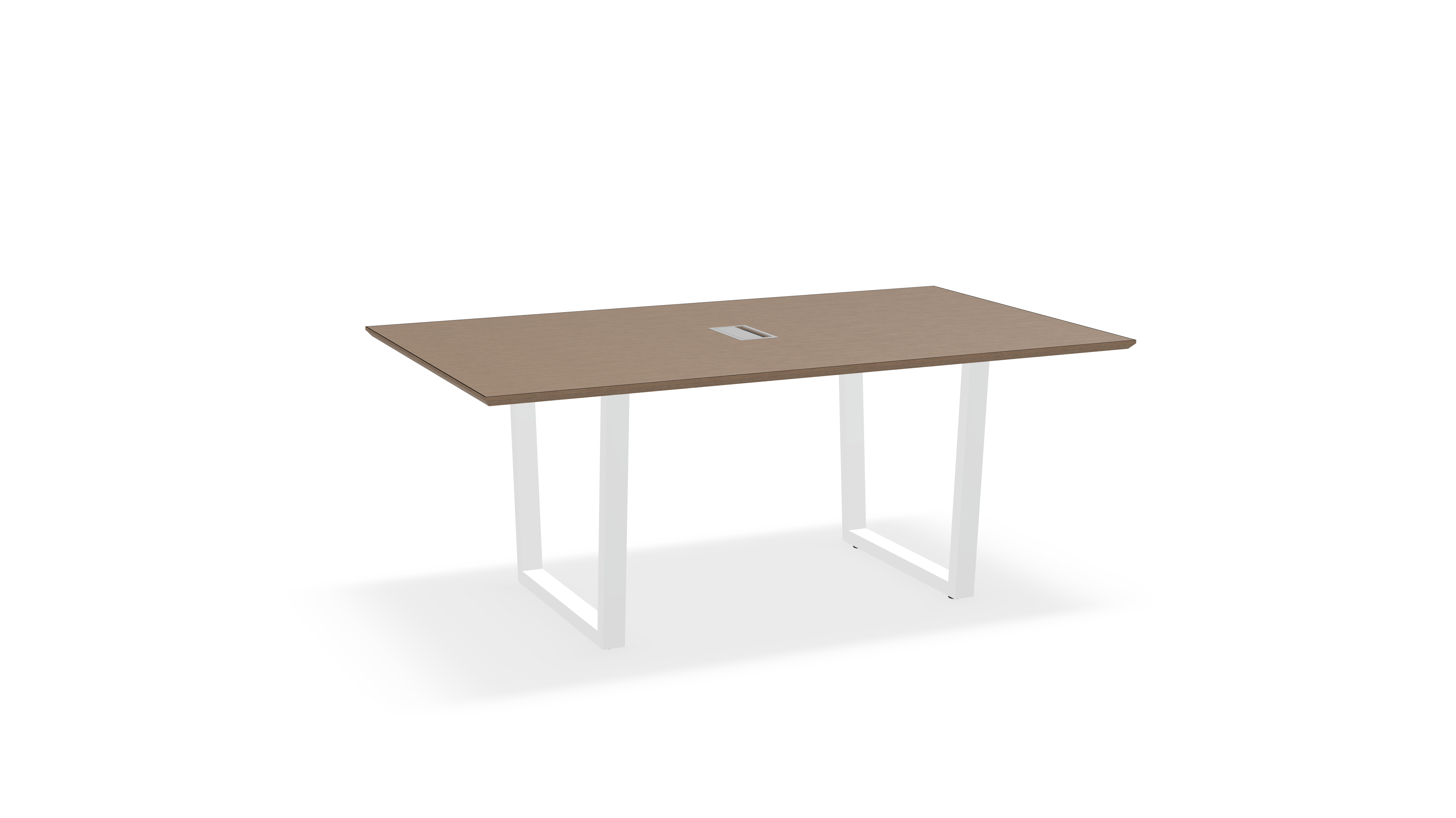 THREE60 Conference Table – Sleigh Leg