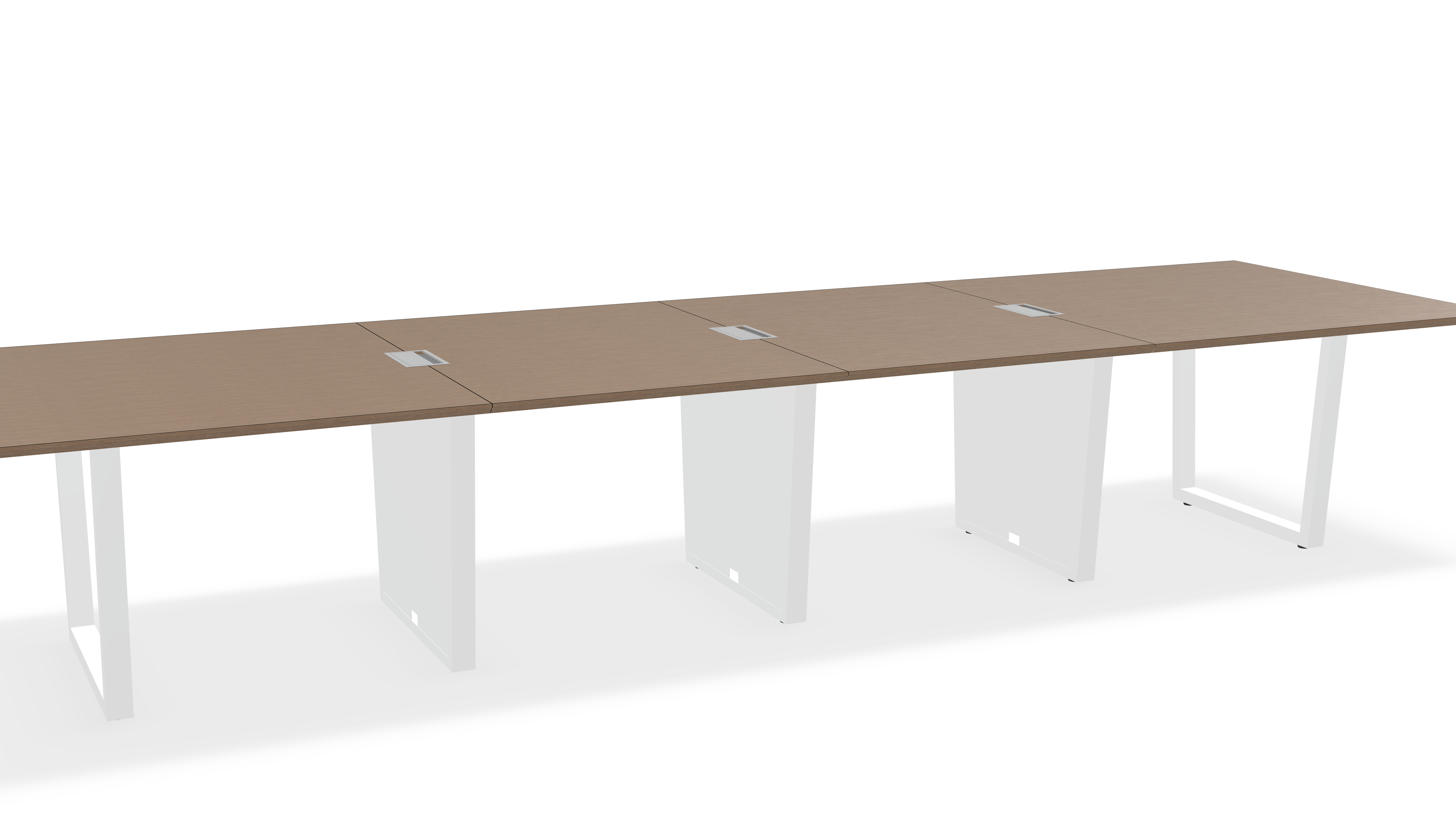 THREE60 Conference Table – Sleigh Leg