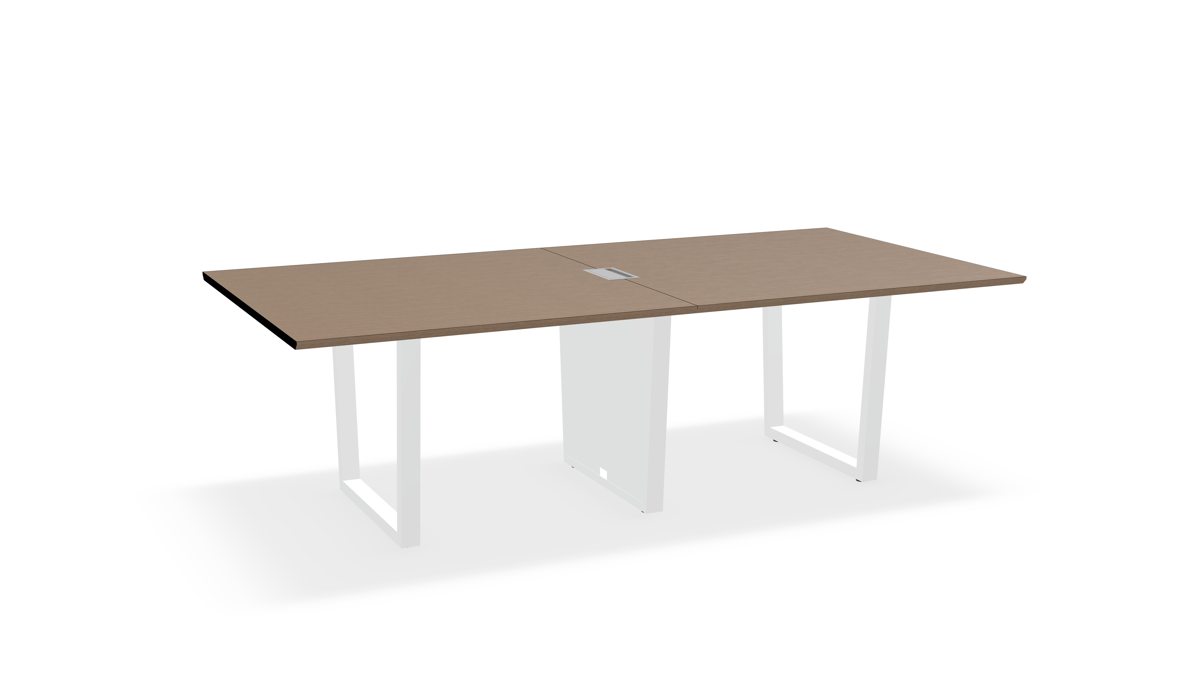 THREE60 Conference Table – Sleigh Leg