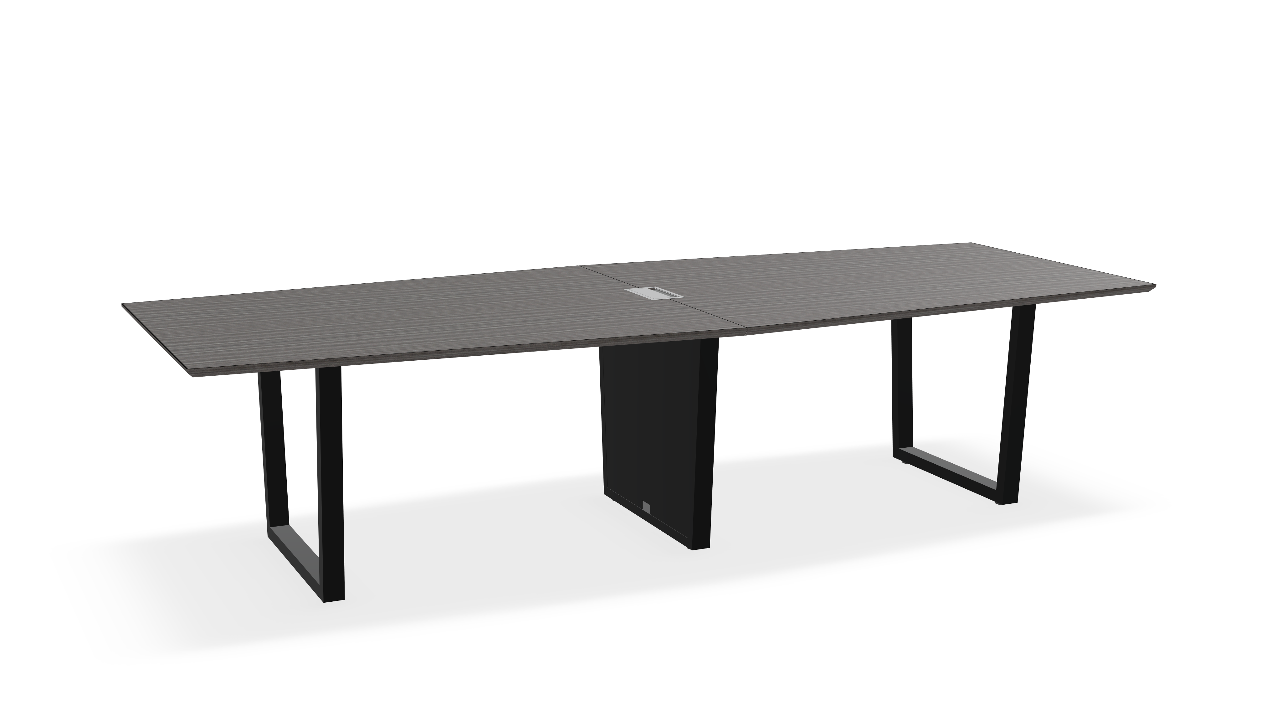 THREE60 Conference Table – Sleigh Leg