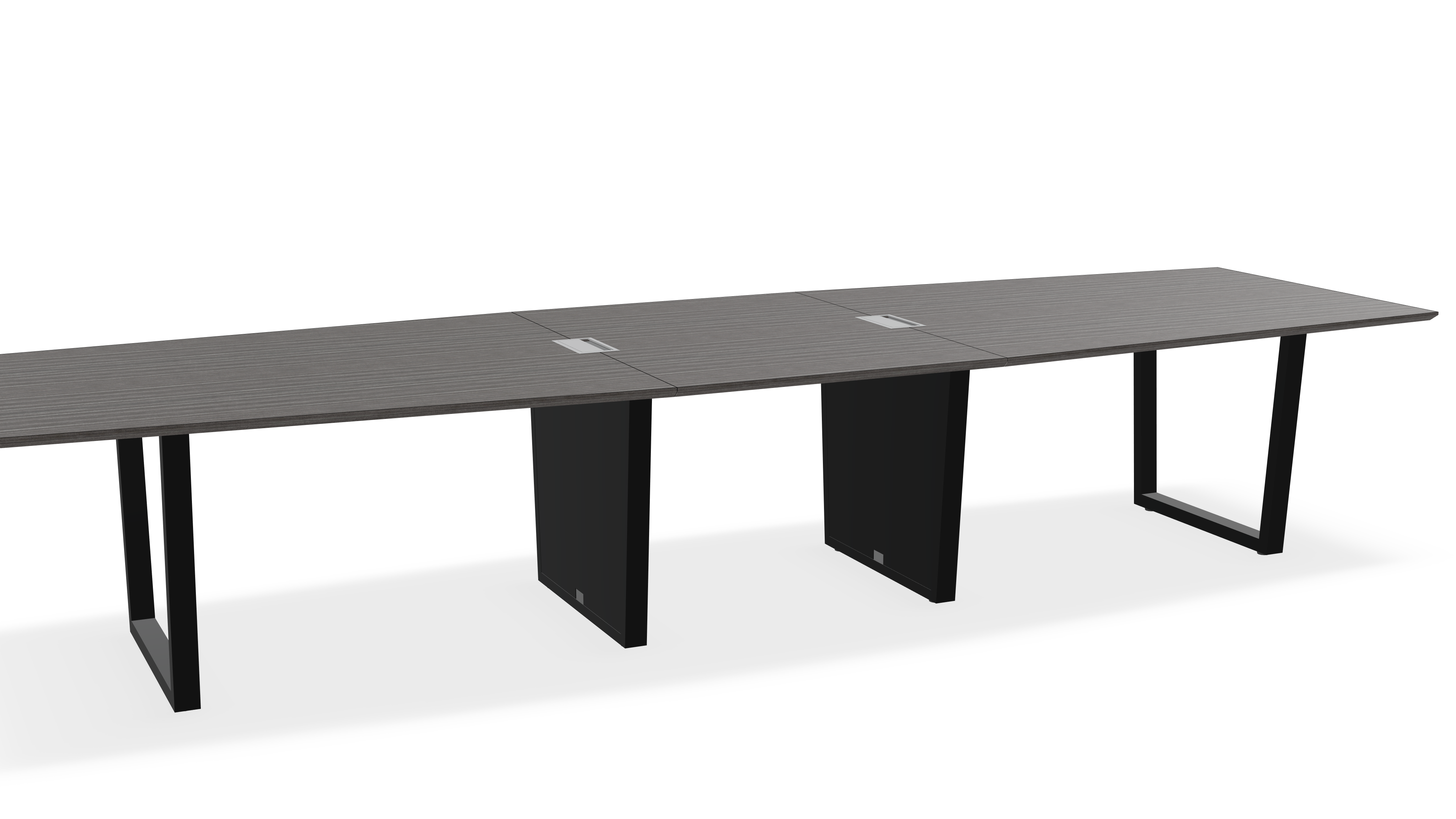 THREE60 Conference Table – Sleigh Leg