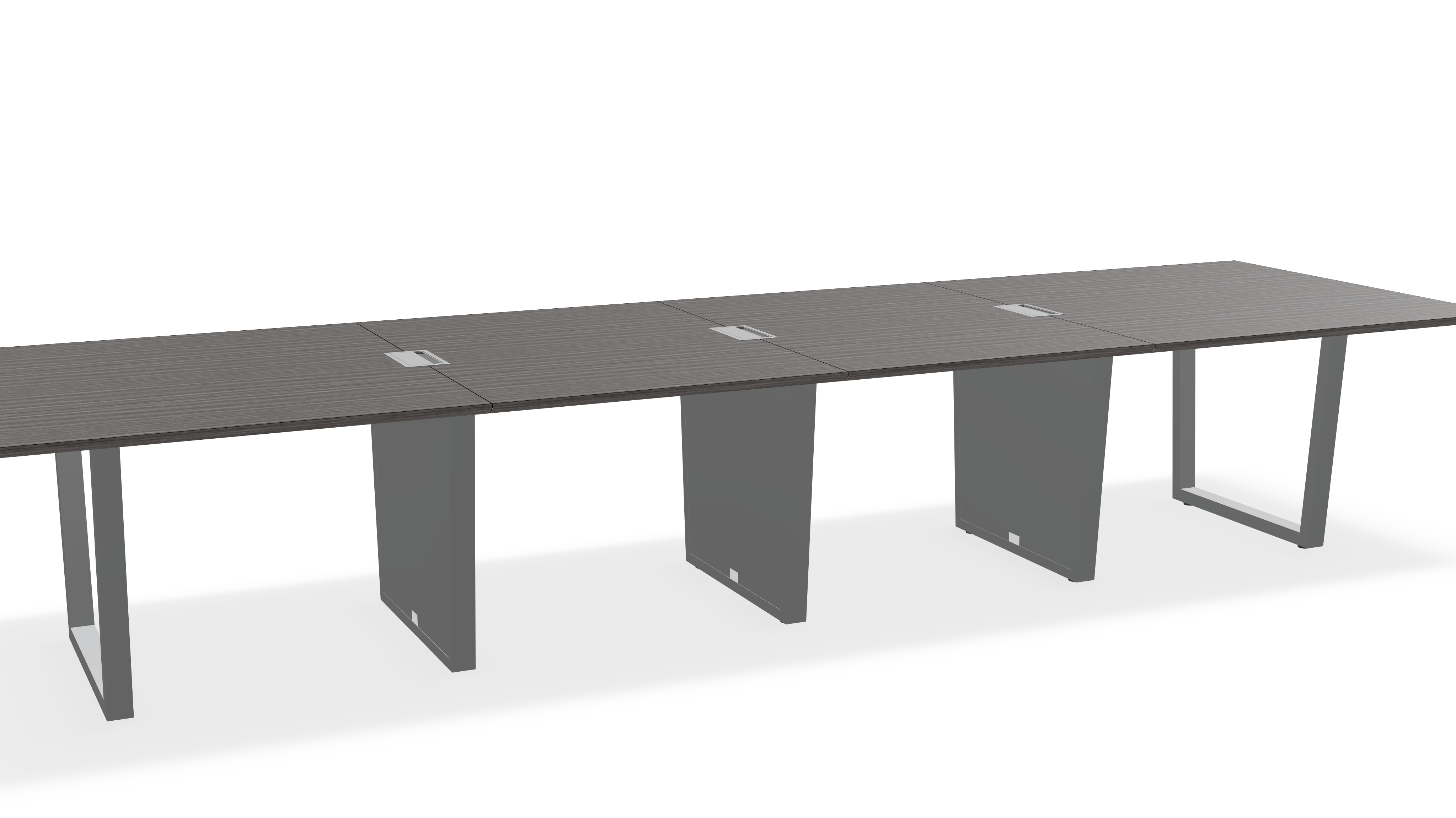 THREE60 Conference Table – Sleigh Leg