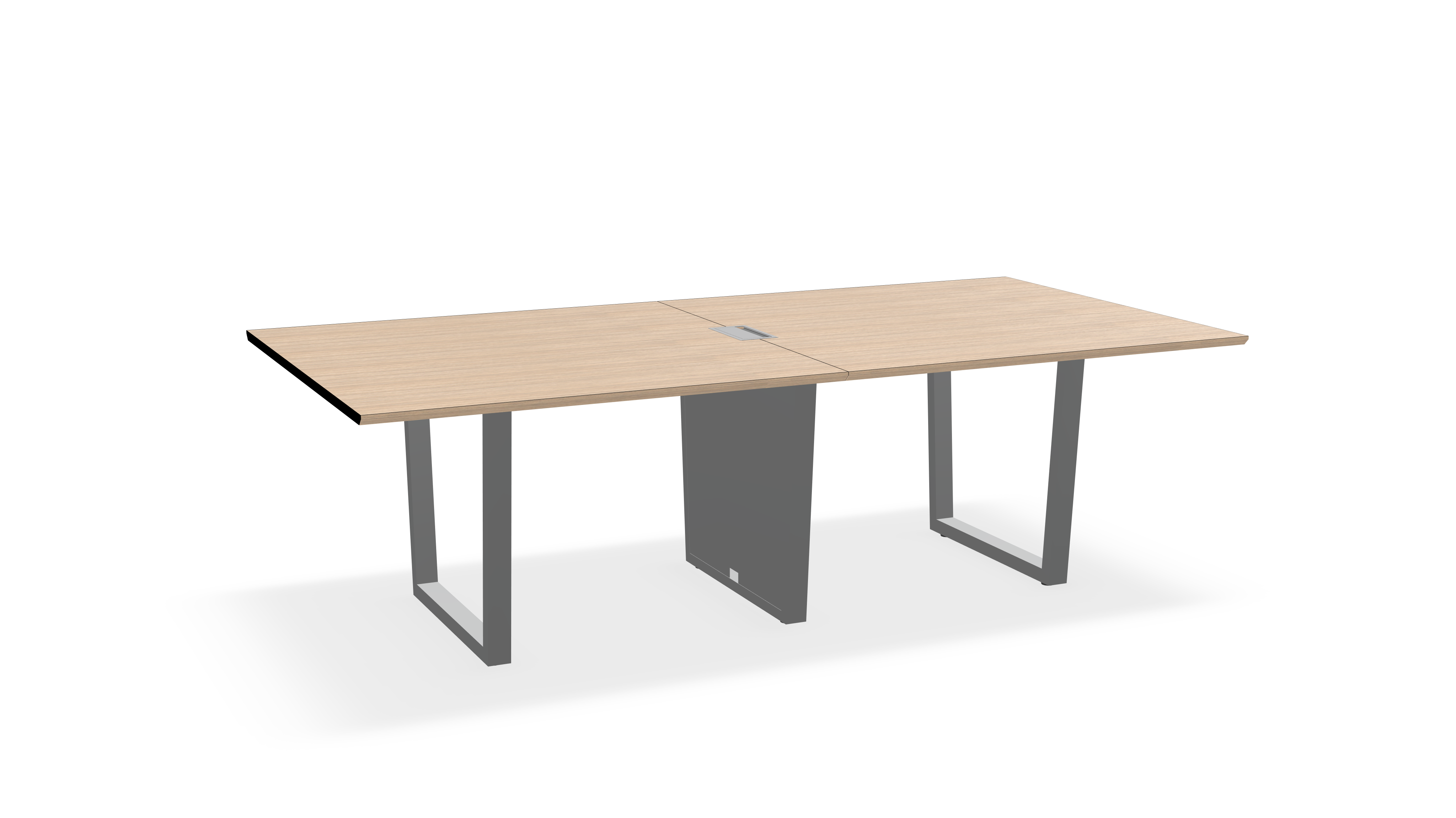THREE60 Conference Table – Sleigh Leg