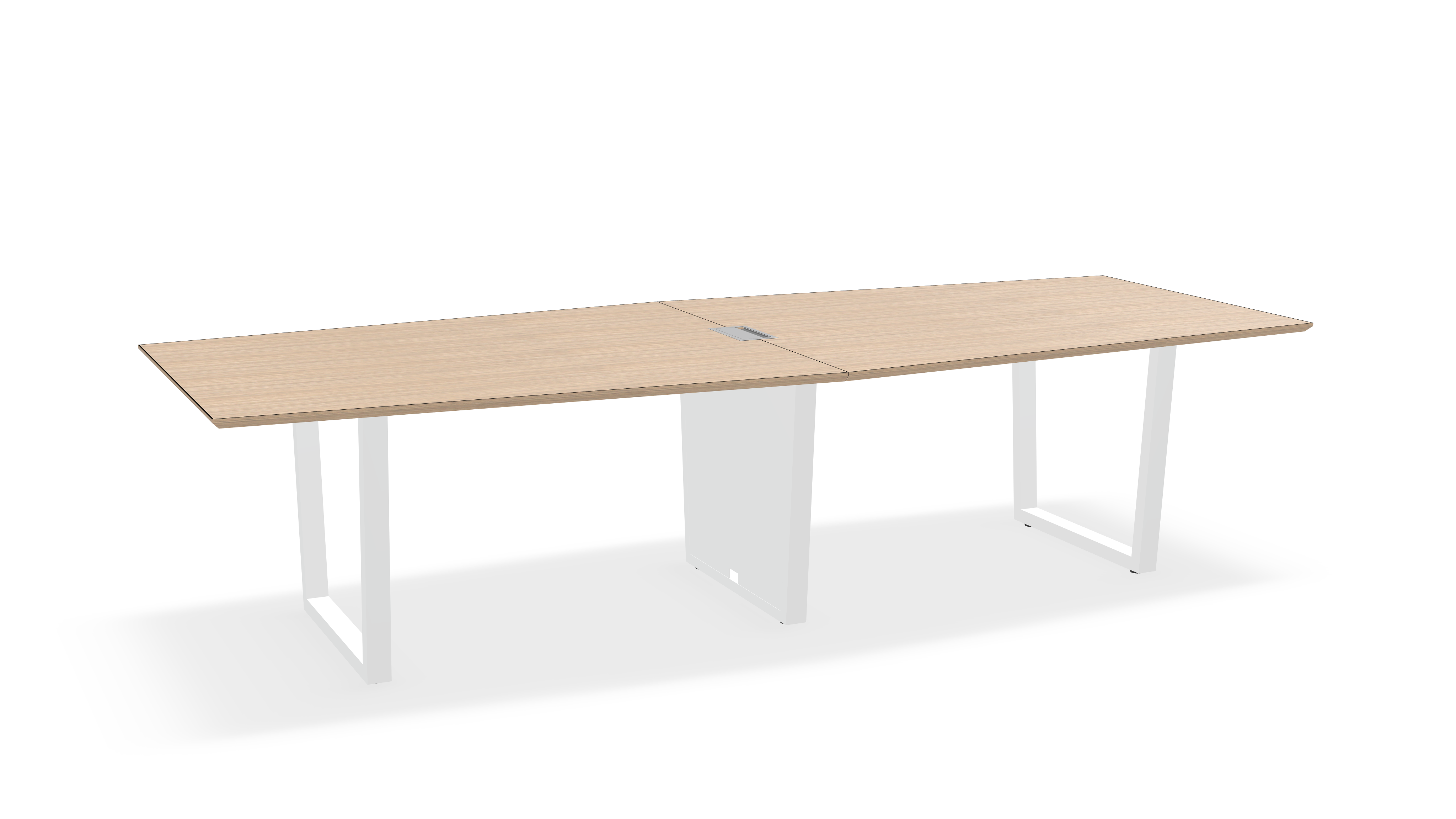 THREE60 Conference Table – Sleigh Leg