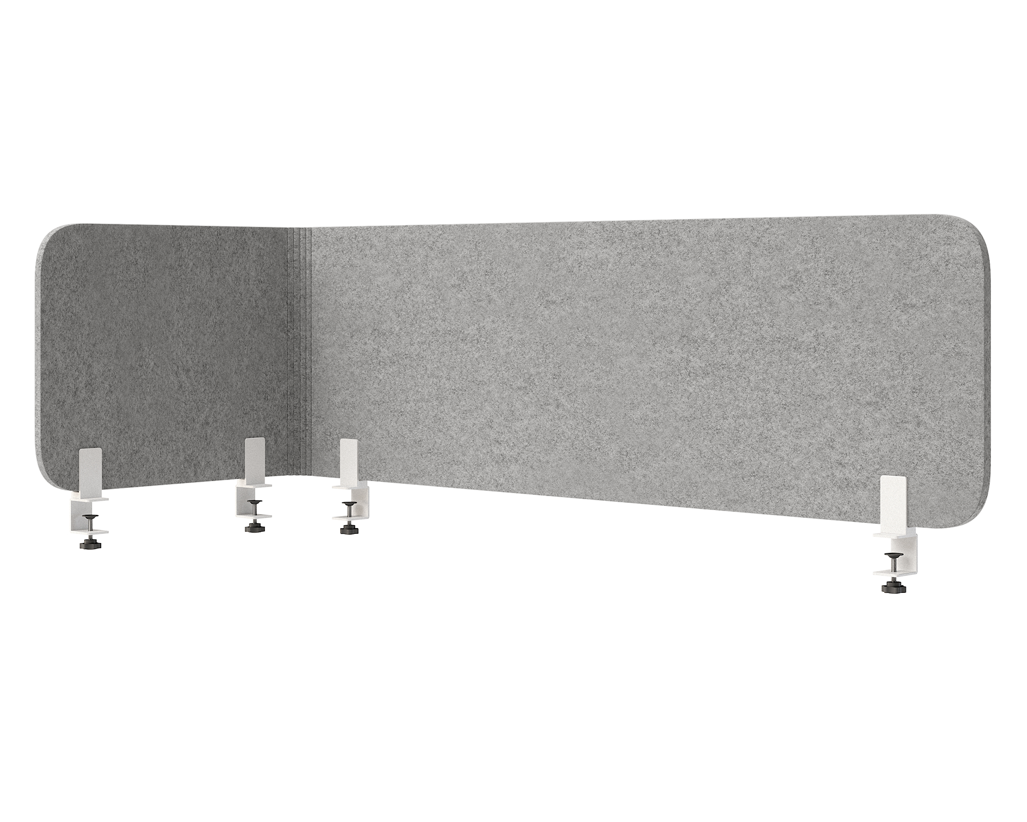 Acoustic L-Shaped Privacy Panel
