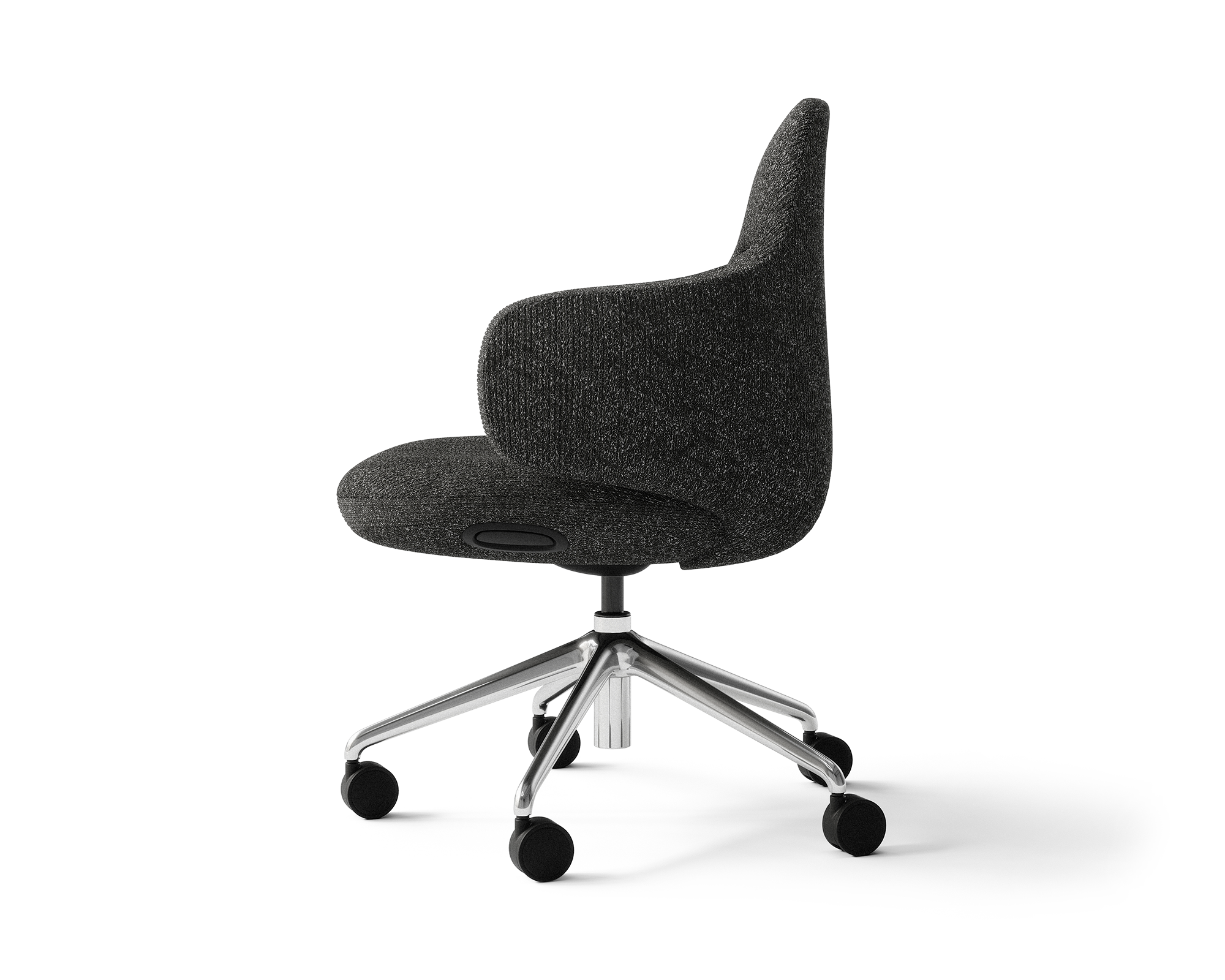 Clover Office Chair with Chrome Base