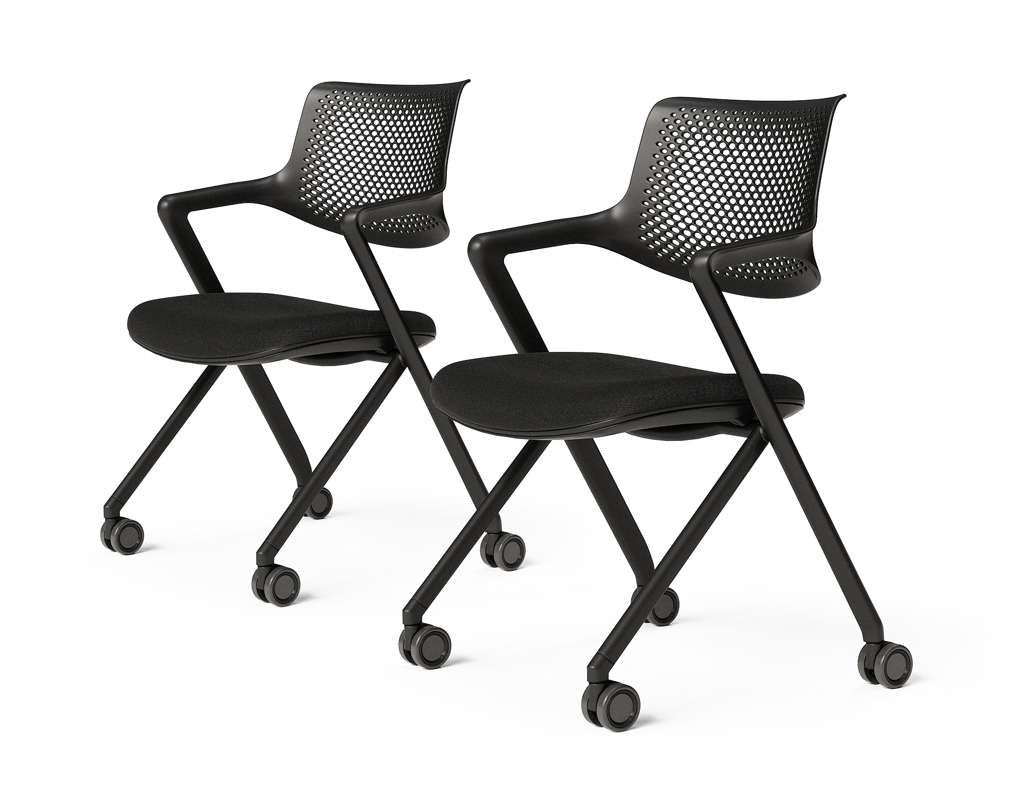 Flock Nesting Chair, Set of 2