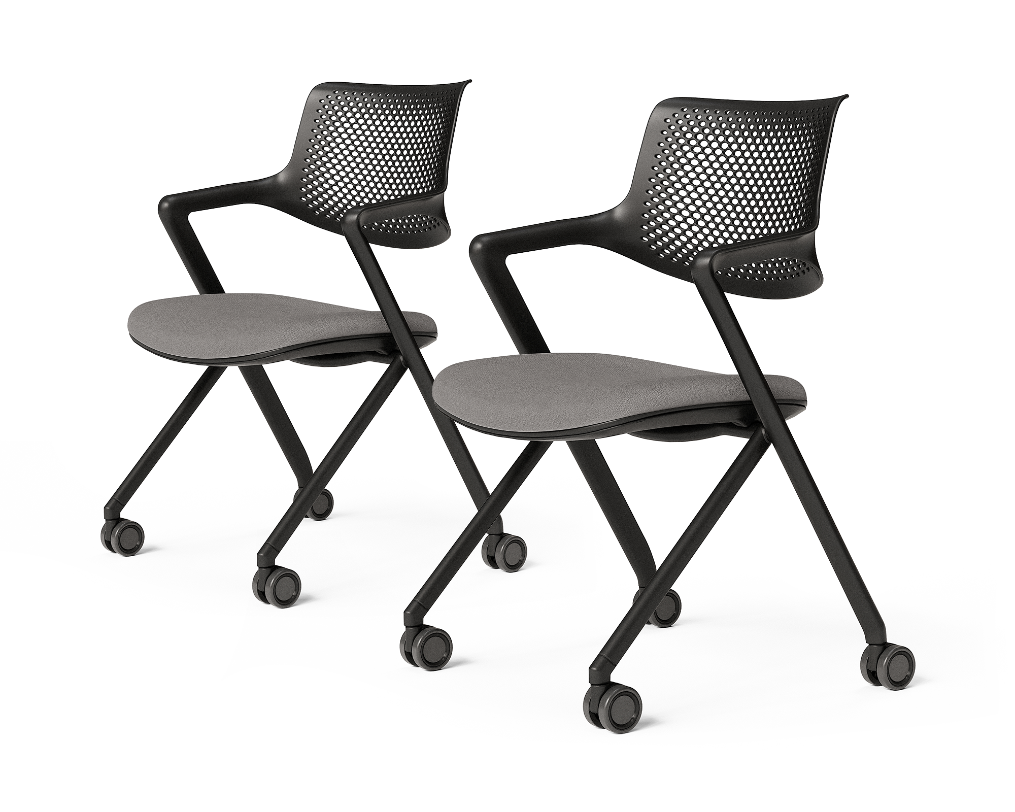 Flock Nesting Chair, Set of 2