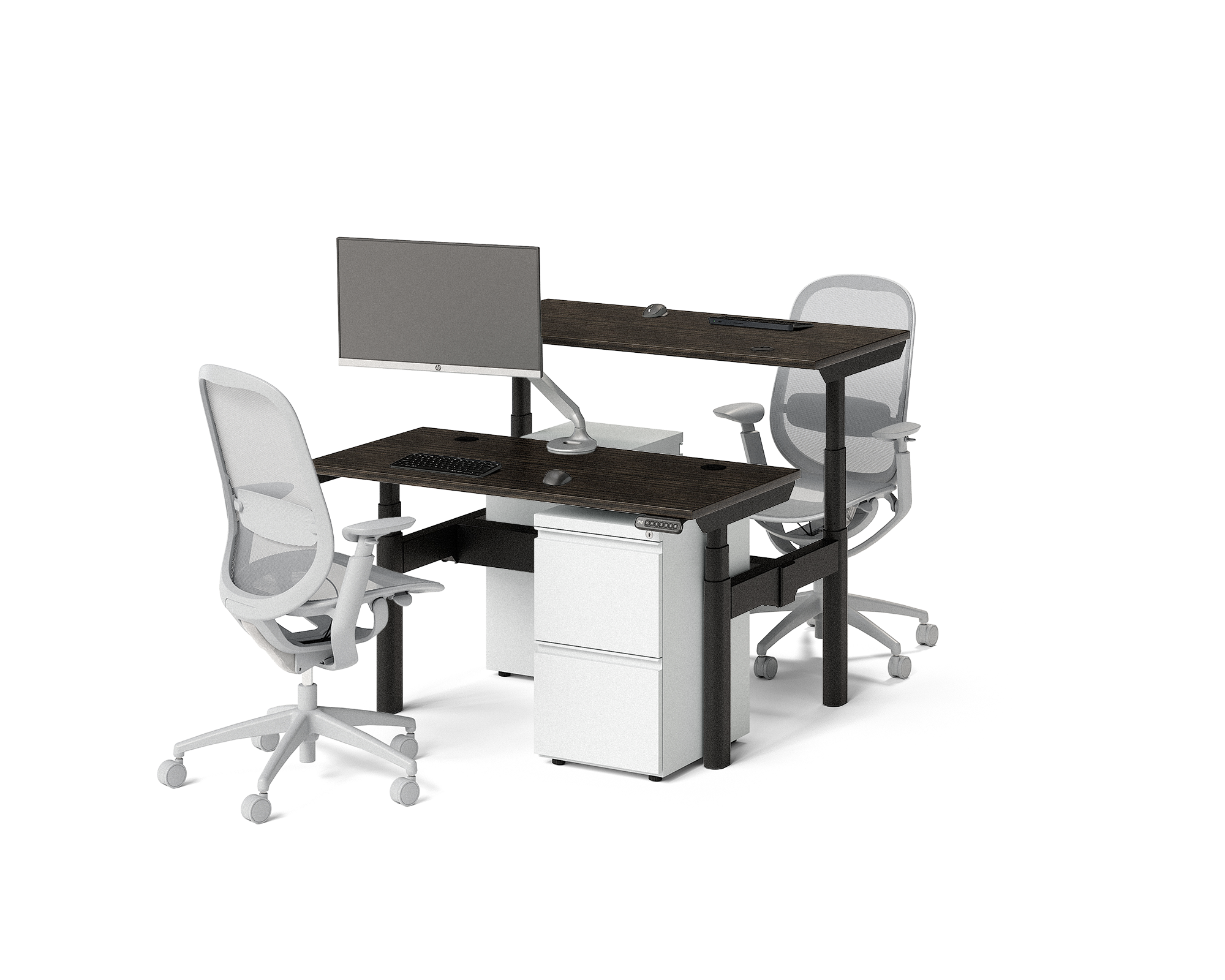Sol Adjustable-Height Desks for 2
