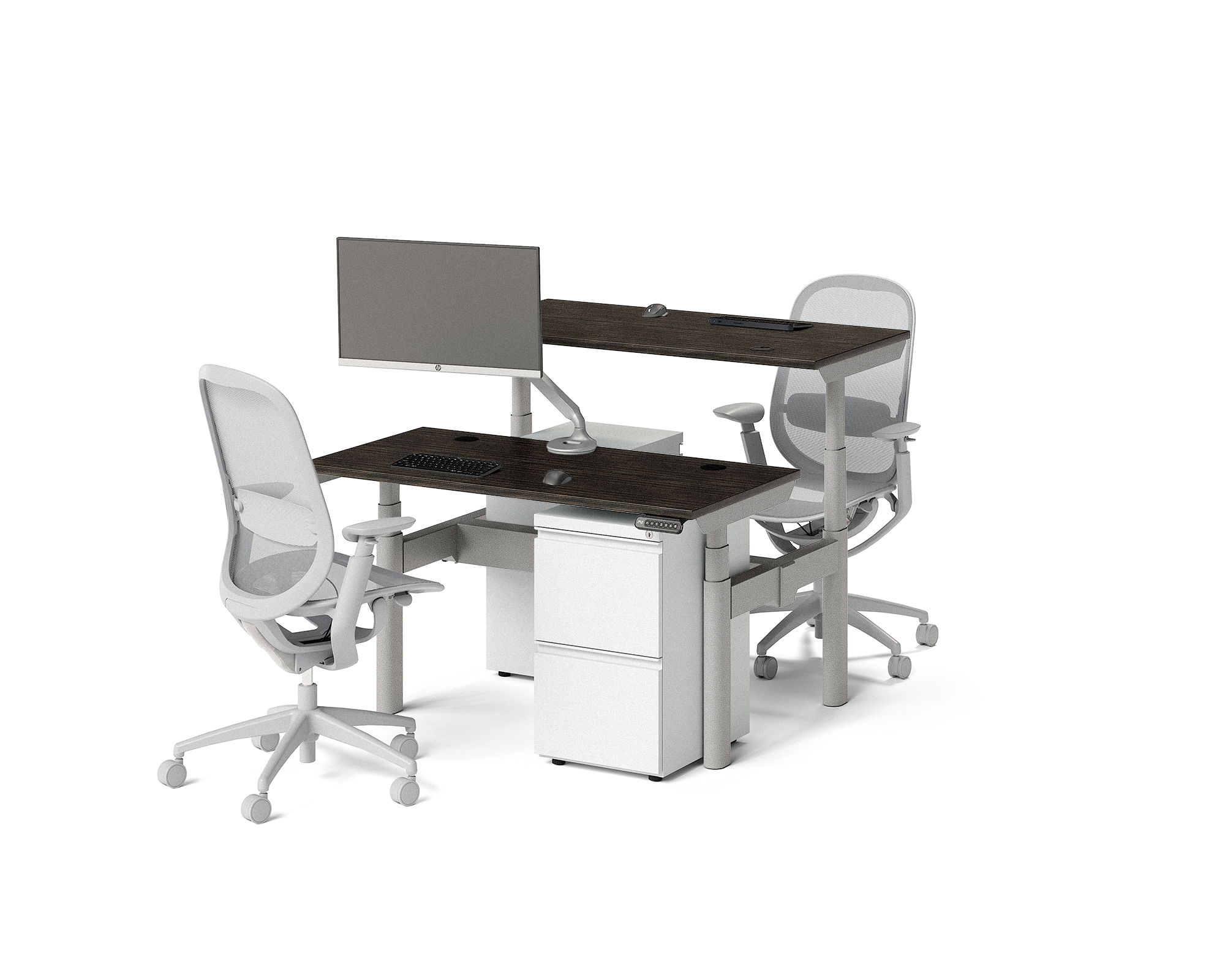 Sol Adjustable-Height Desks for 2