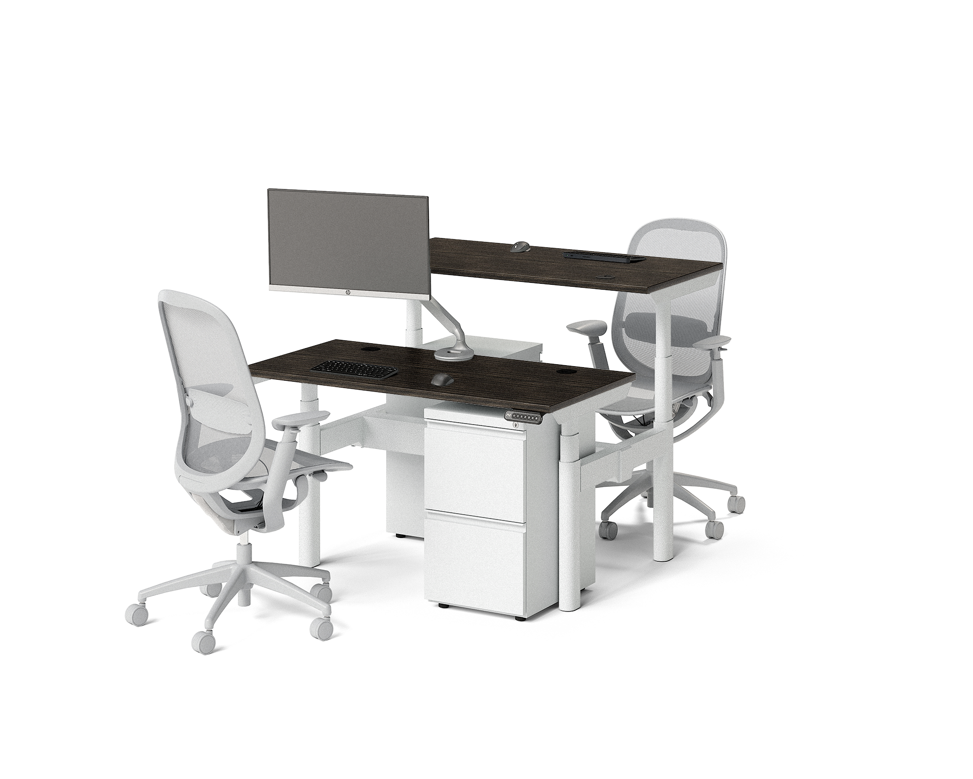 Sol Adjustable-Height Desks for 2