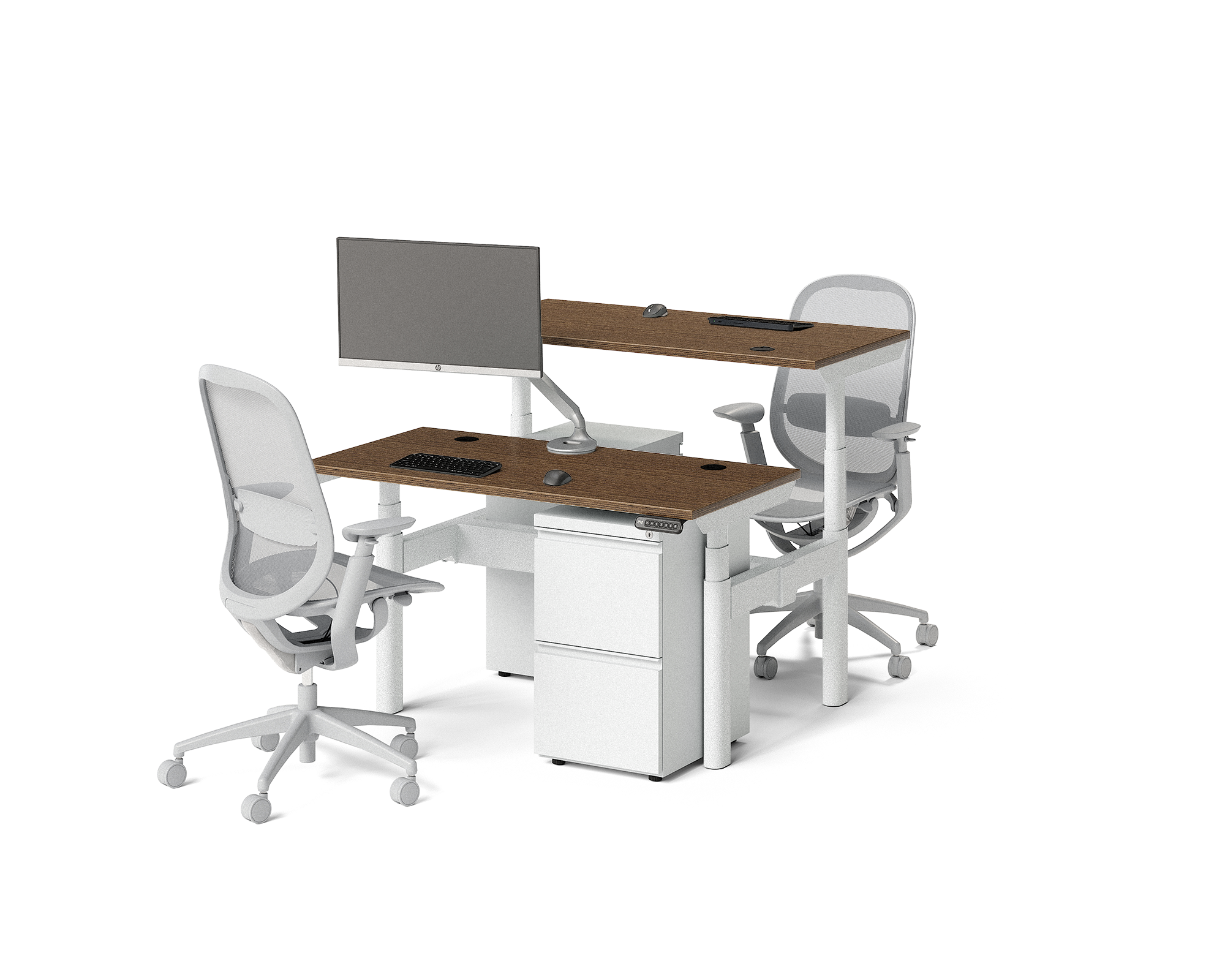 Sol Adjustable-Height Desks for 2