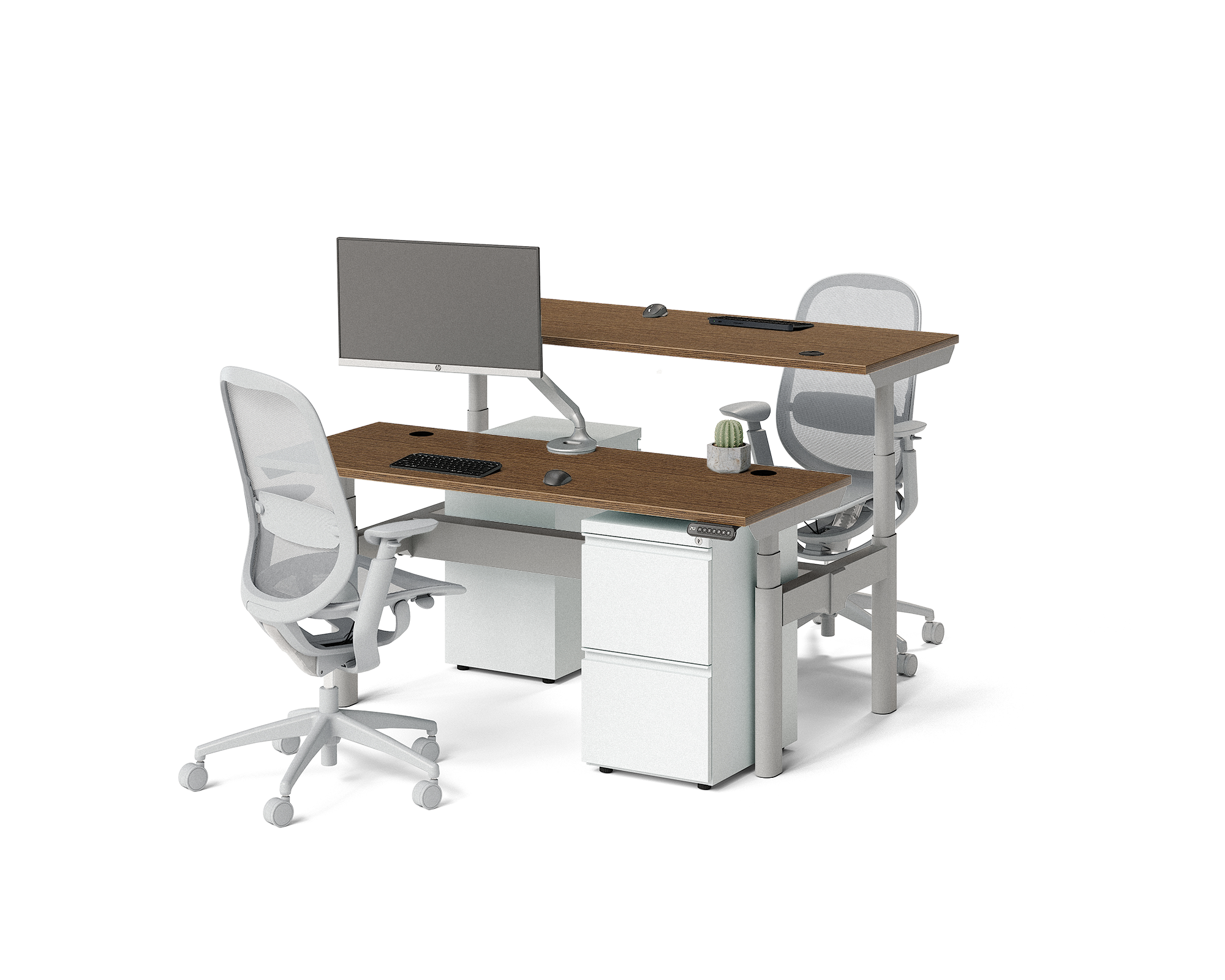 Sol Adjustable-Height Desks for 2