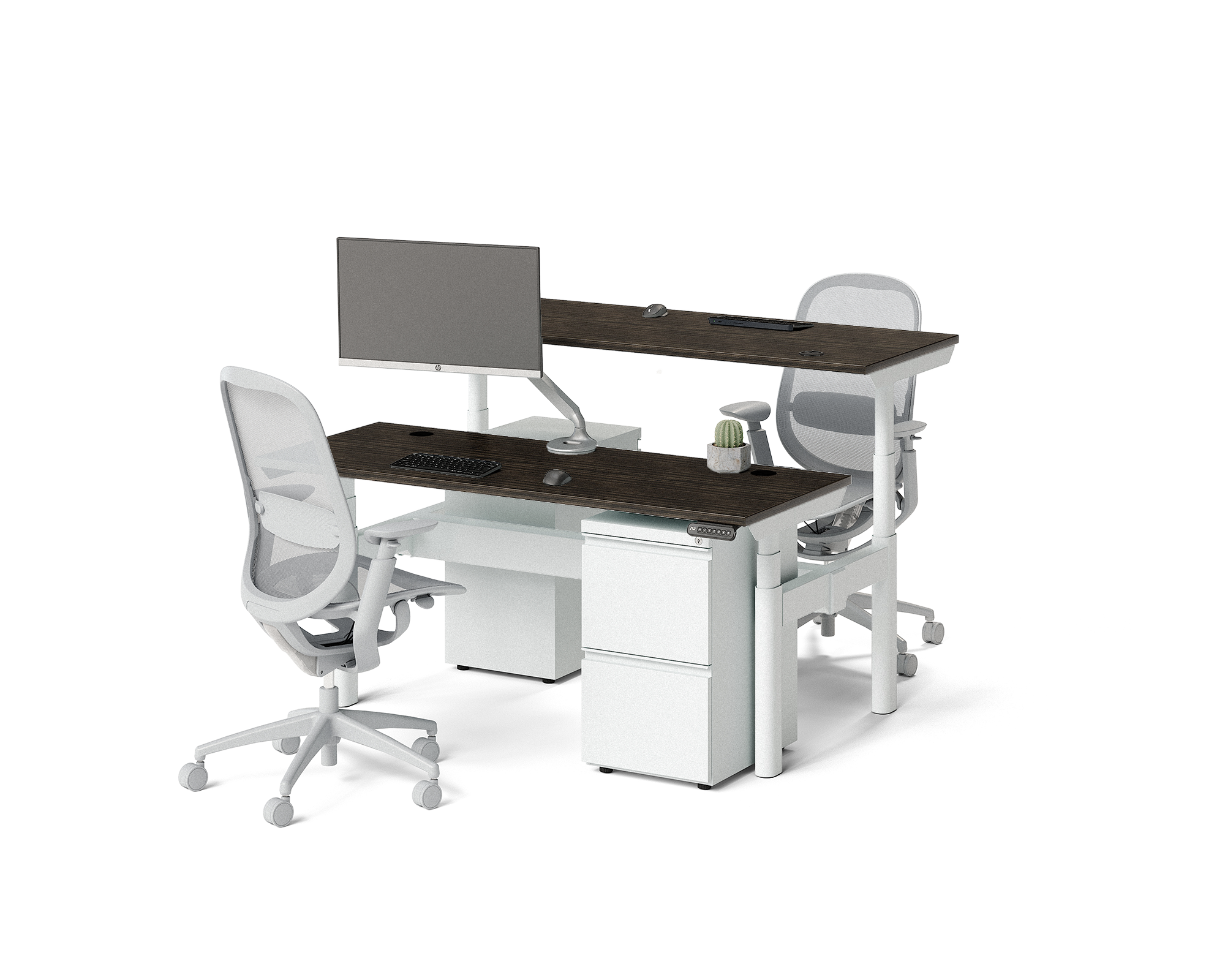 Sol Adjustable-Height Desks for 2