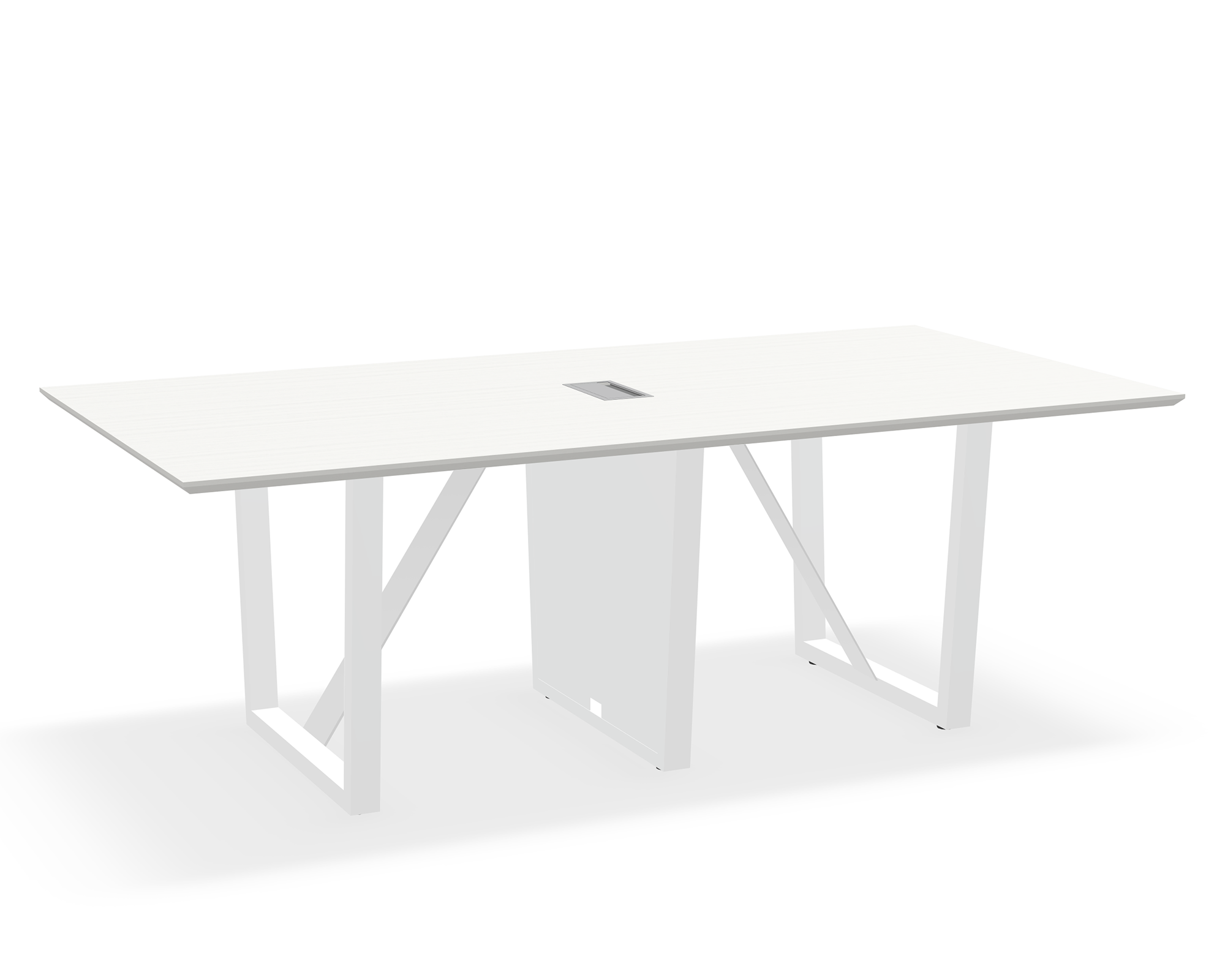 THREE60 Conference Table – Sleigh Leg