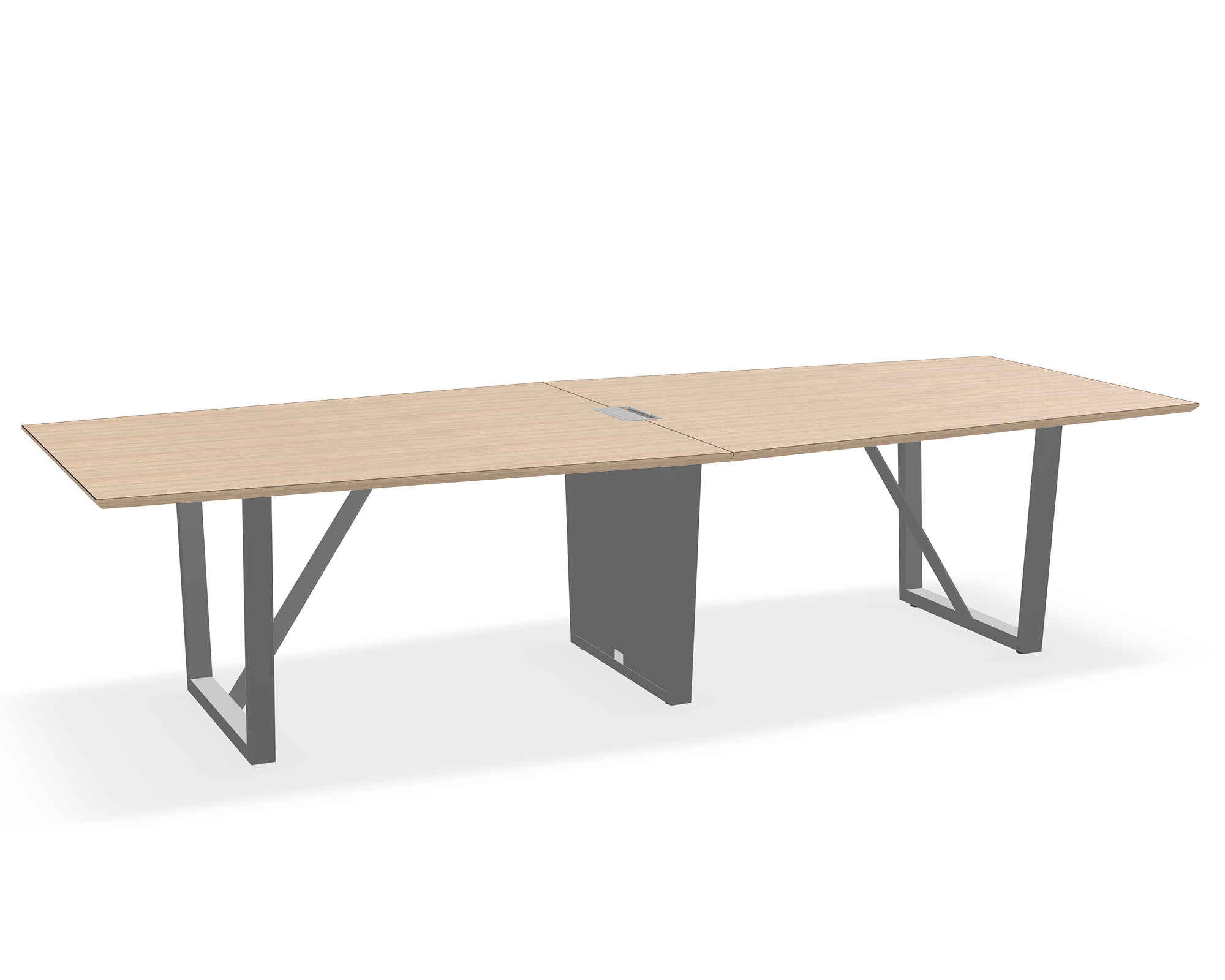 THREE60 Conference Table – Sleigh Leg