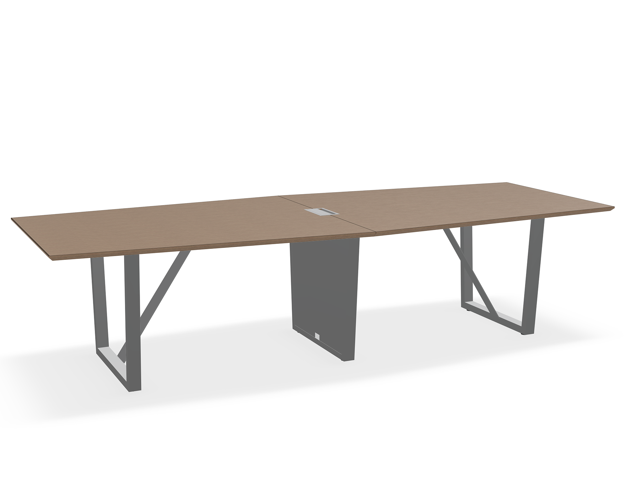 THREE60 Conference Table – Sleigh Leg