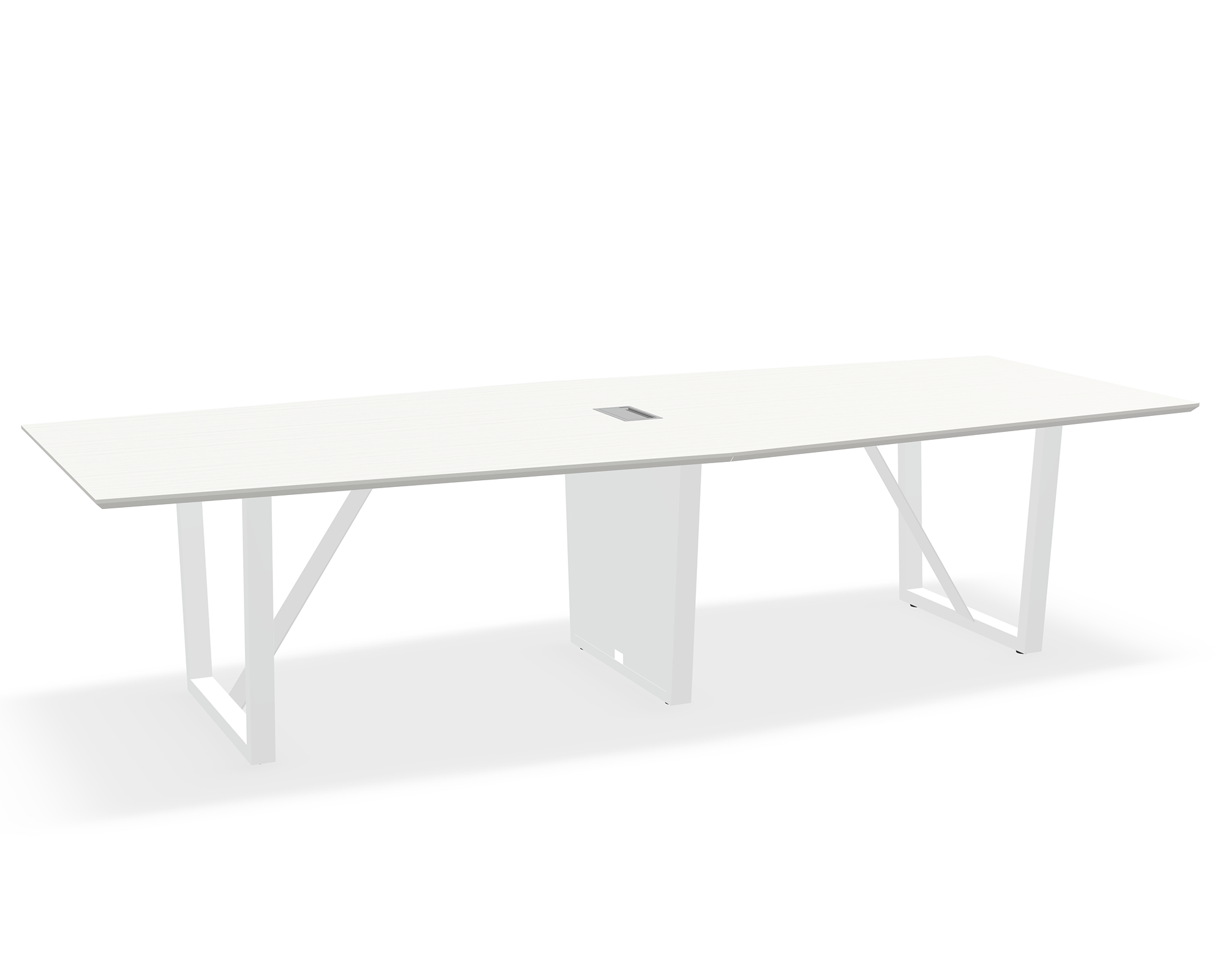 THREE60 Conference Table – Sleigh Leg