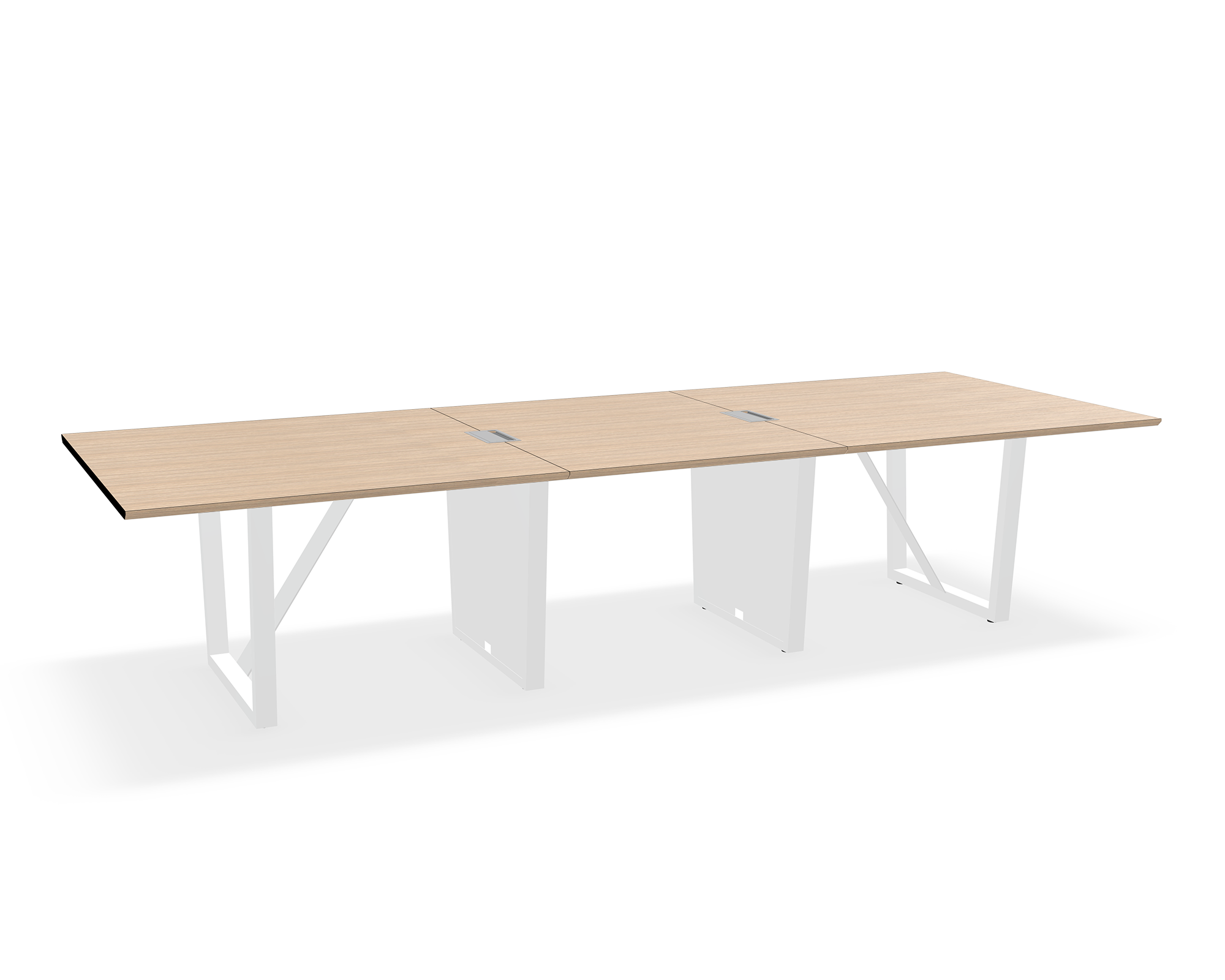 THREE60 Conference Table – Sleigh Leg