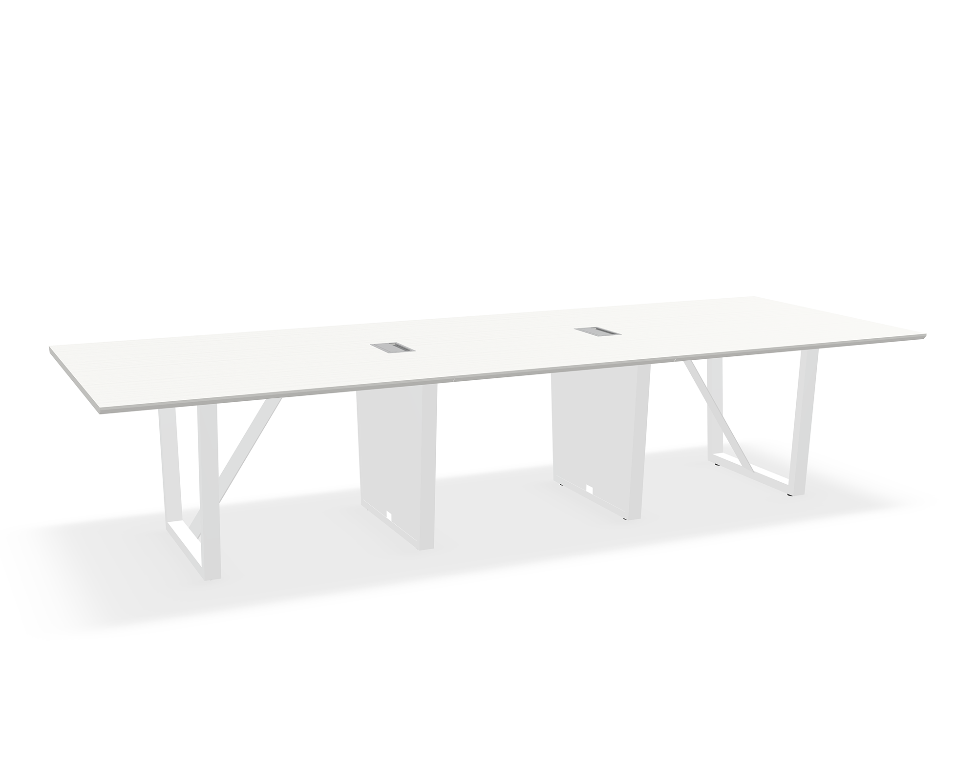 THREE60 Conference Table – Sleigh Leg