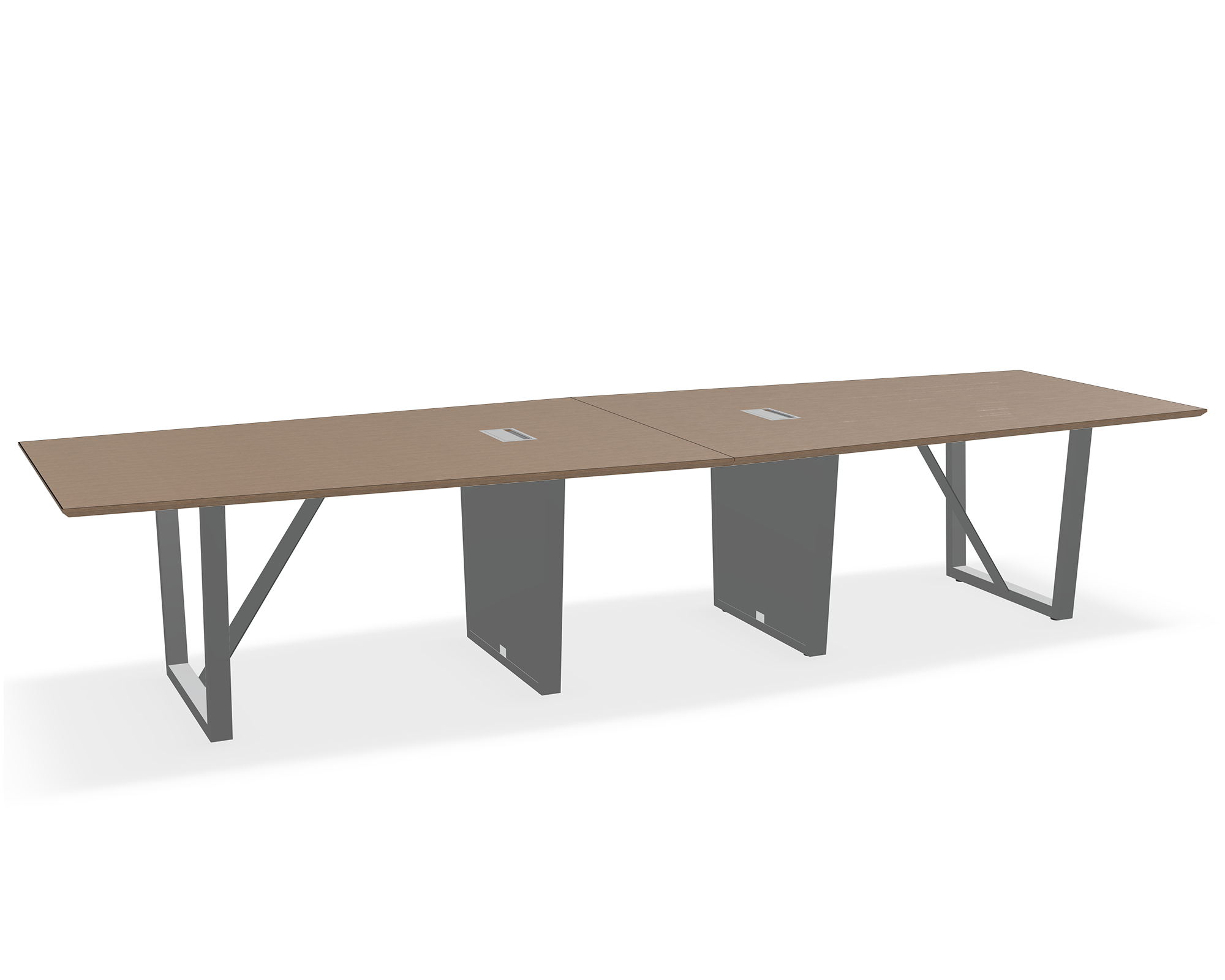 THREE60 Conference Table – Sleigh Leg